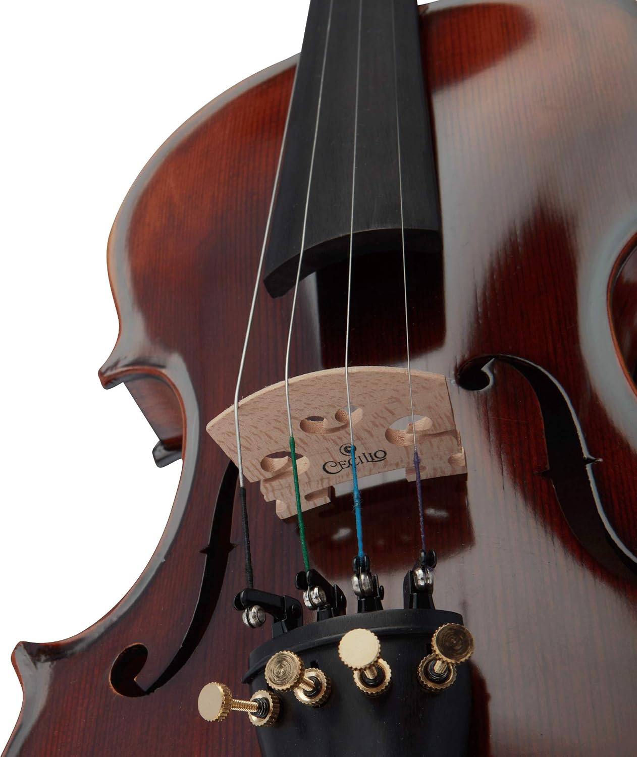 Cecilio Violin Strings Size 1/2 & 1/4 Violin Strings, G D A & E (1 Set)