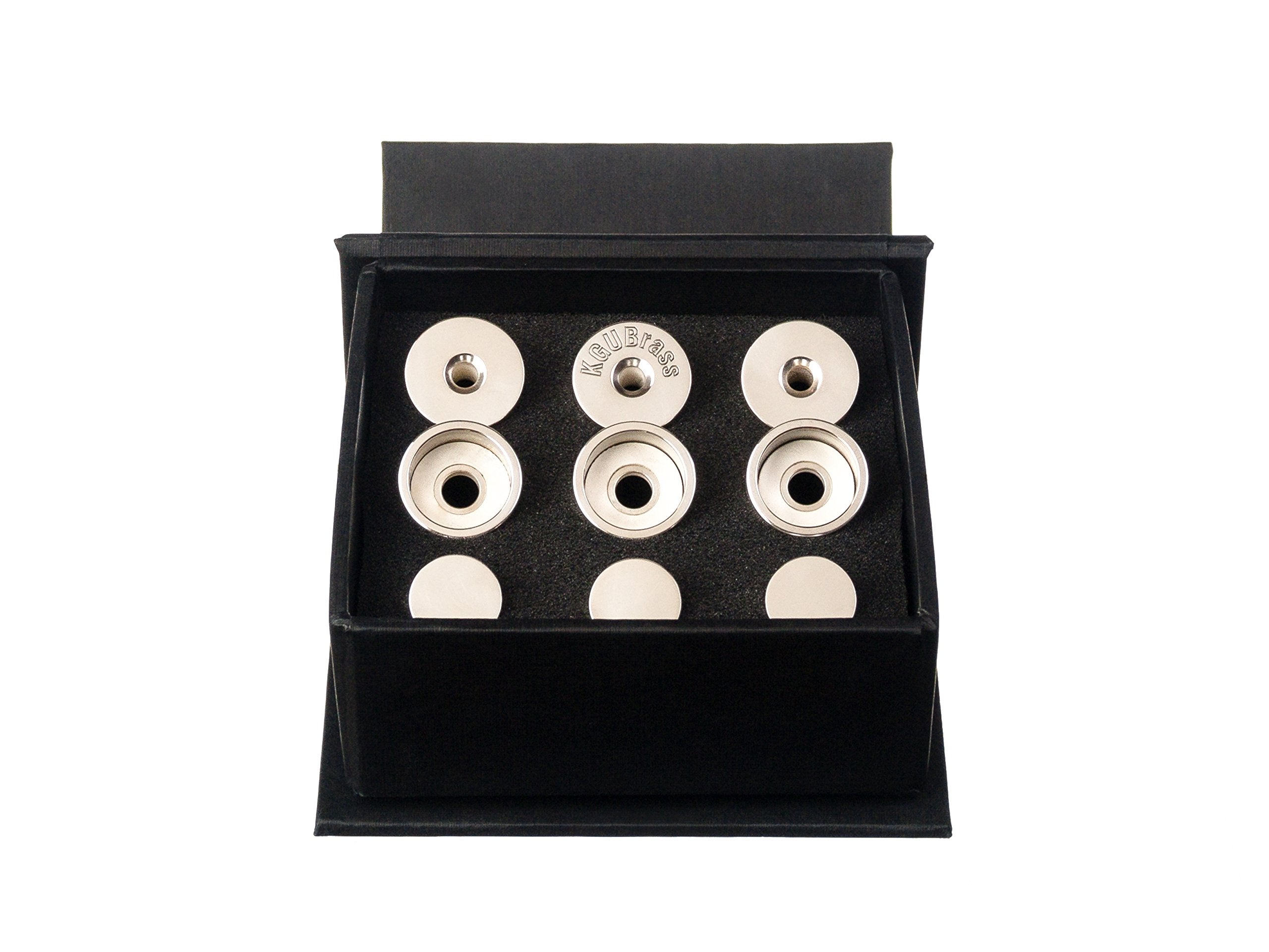 Trumpet Trim Kit for improving the sound. For all Bach Stradivarius Trumpet. Custom made KGUBrass (HEAVY, Antique Bronze Lacquer)