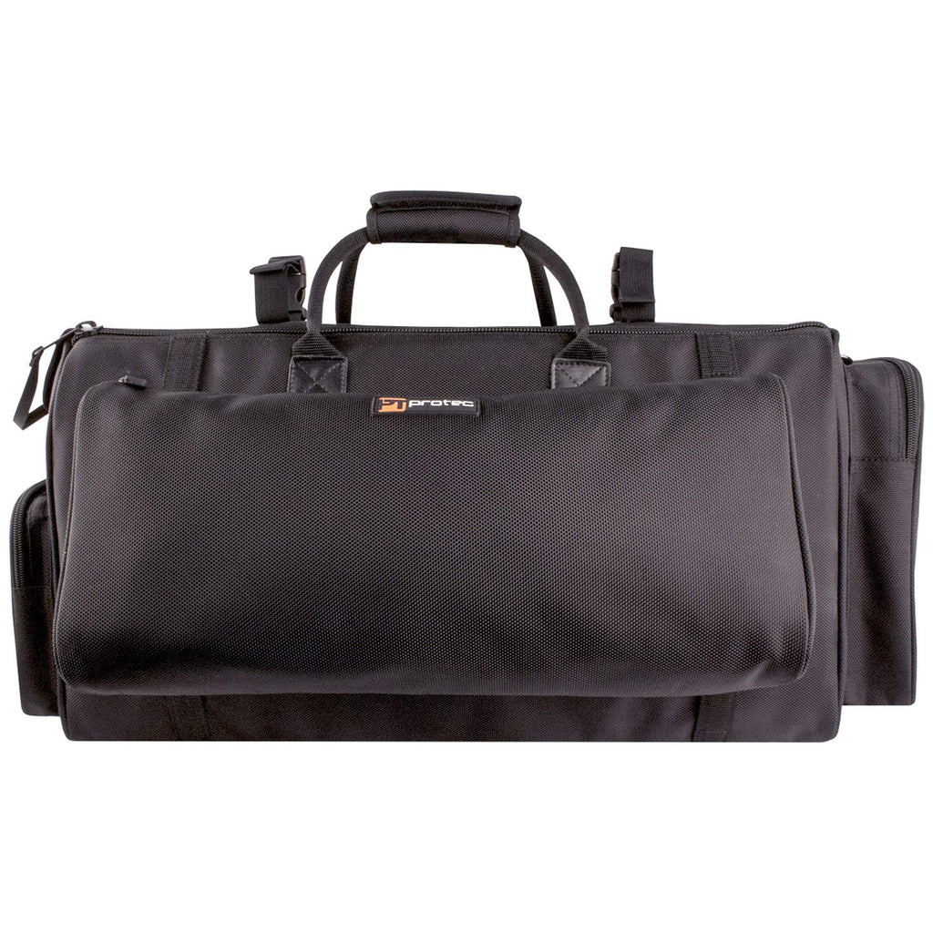 Protec Triple Horn Gig Bag with Removable Mute Storage Bag - Gold Series, Model C248