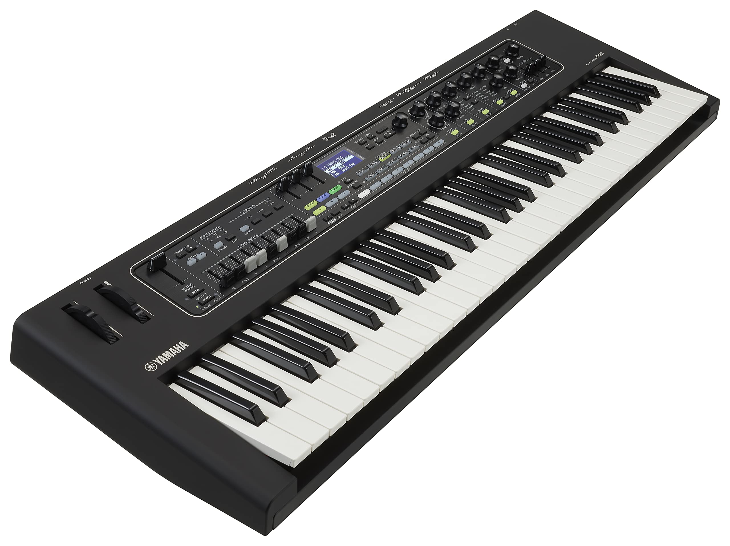 Yamaha CK Series 88-Key Stage Keyboard with Built-In Speakers, Black (CK88)