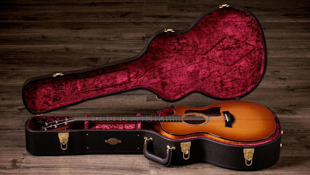 Taylor Next Generation 614ce Grand Auditorium Acoustic-Electric Guitar - Antique Blonde with Hardshell Case