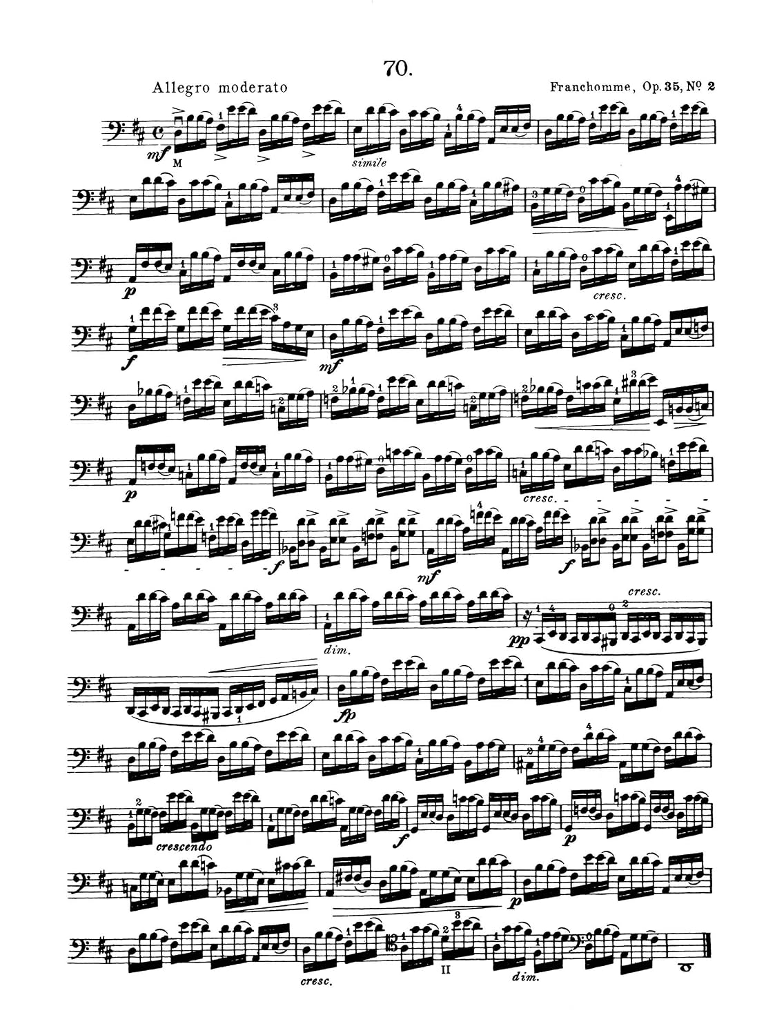 170 Foundation Studies for Violoncello: Volume 1 (Dover Chamber Music Scores)