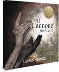 Larsen Il Cannone Cello Strings – Warm & Broad Set – Medium Tension Professional Cello Strings for Richness, Warmth and Power