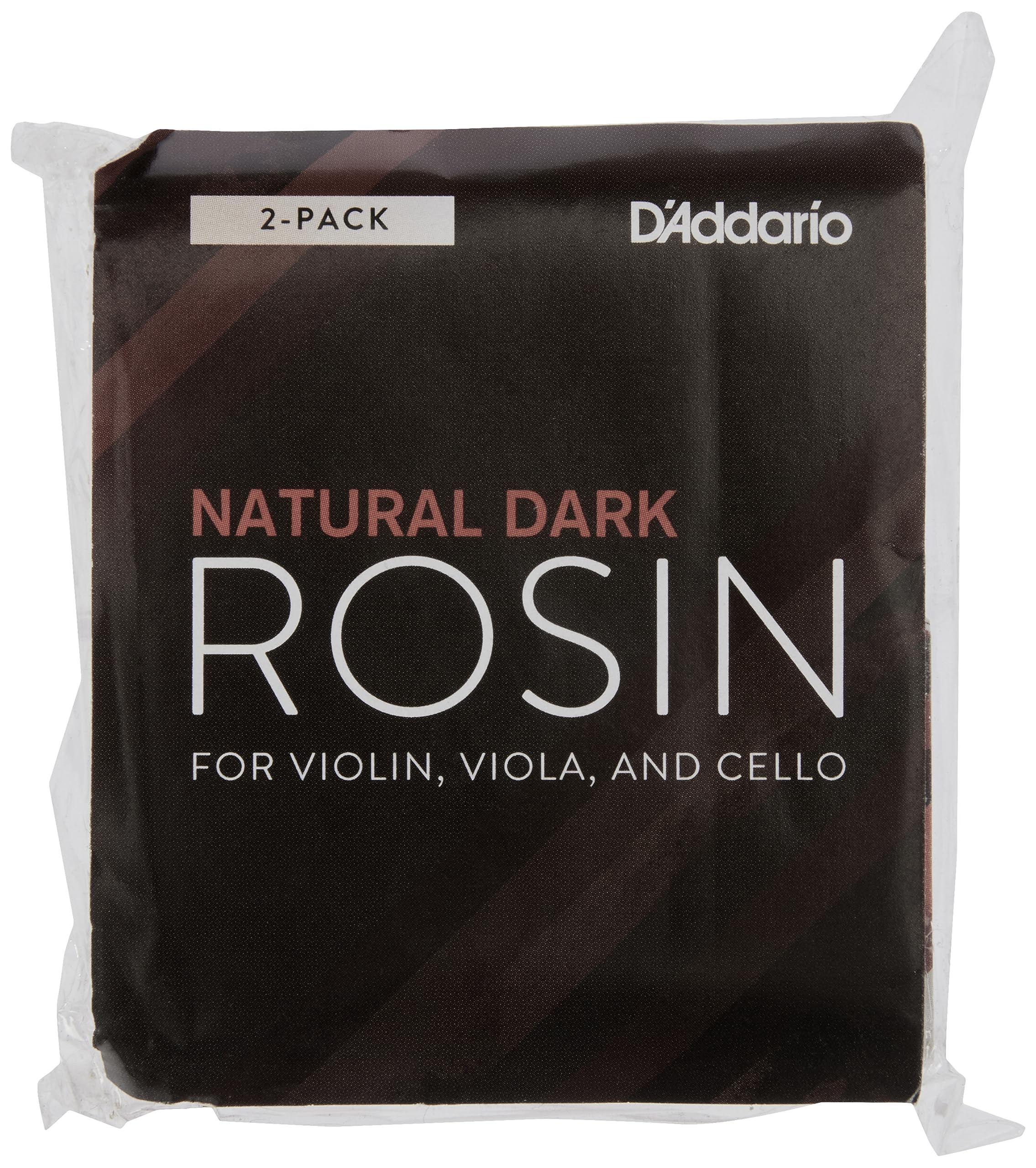 D'Addario Violin Rosin - Cello Rosin - Natural Rosin Violin, Dark
