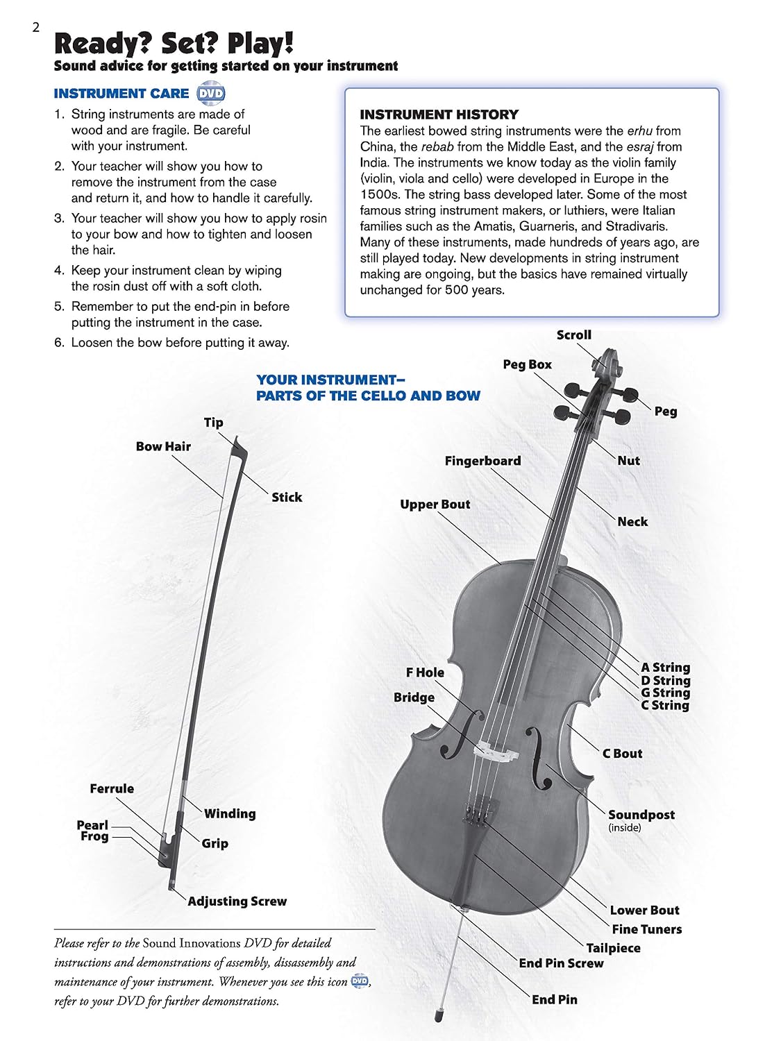 Sound Innovations for String Orchestra, Bk 1: A Revolutionary Method for Beginning Musicians (Cello), Book & Online Media