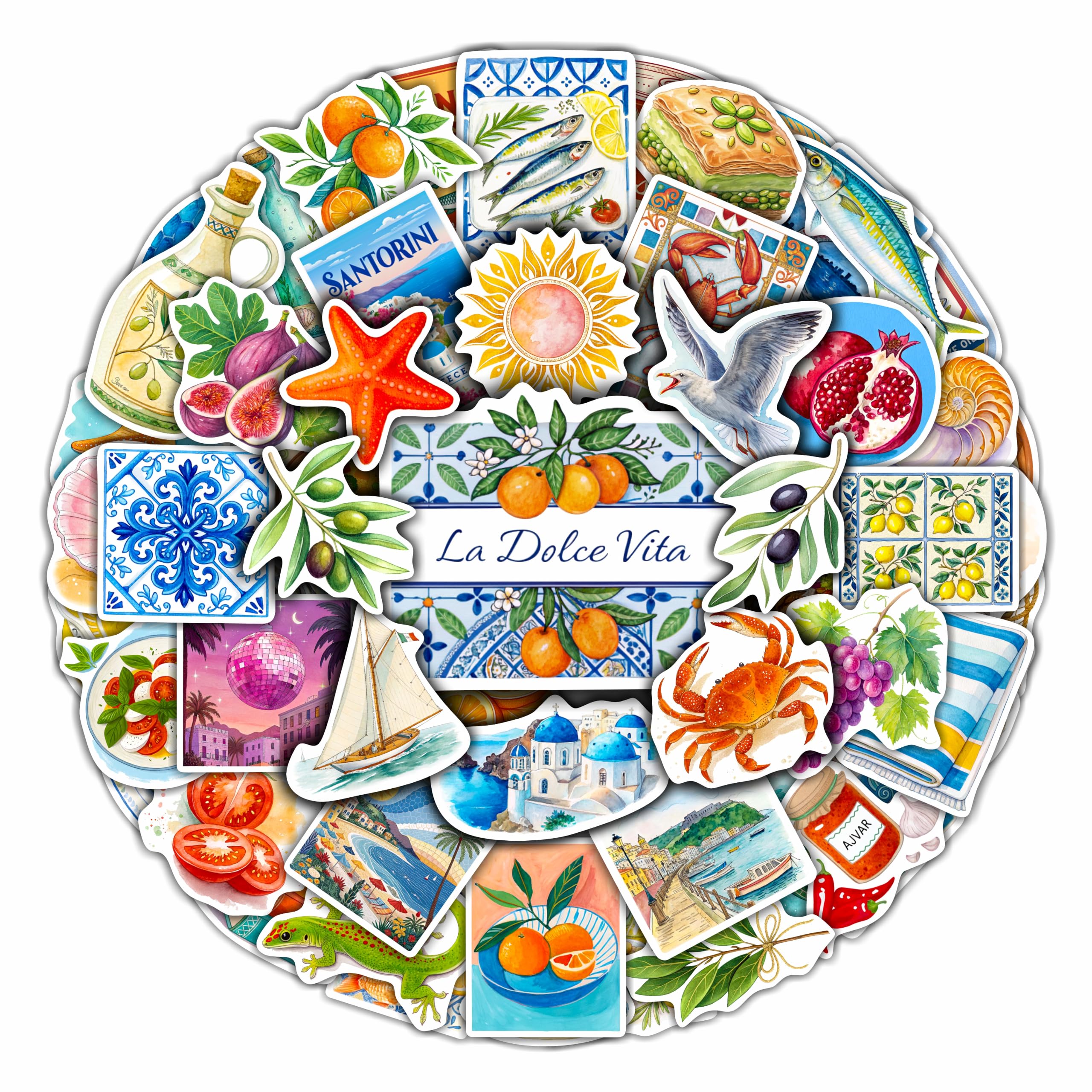 100Pcs Violin Stickers for Water Bottle and Laptop - Violin Party Supplies & Decorations, Waterproof Vinyl Decals, Music and Instrument Stickers, Gifts for Women & Men