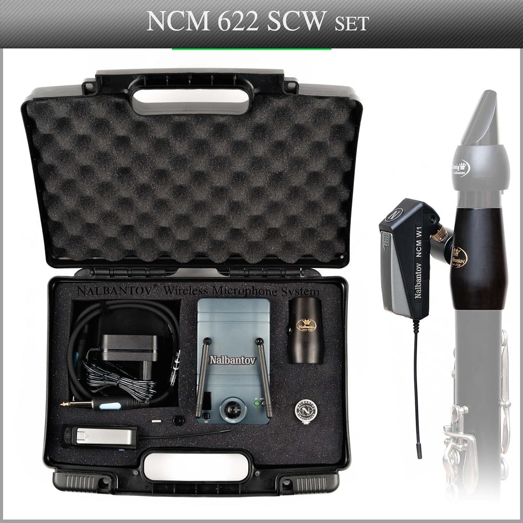 Clarinet Microphone NCM 622 Wireless Set SCW for Buffet Crampon RC Prestige