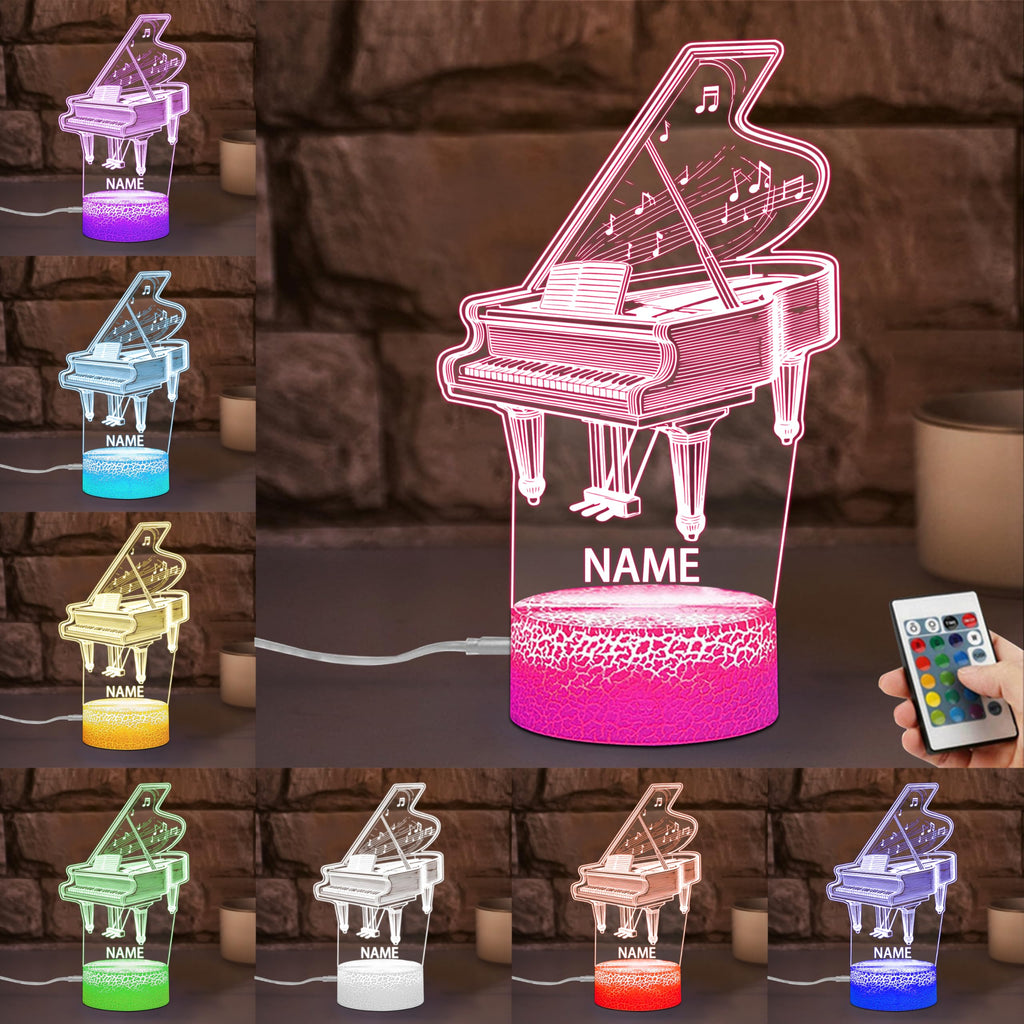 Personalized Name Violin Crystal Desktop Ornaments for Club Bedroom Office Custom Music Theme Stained Glass Acrylic Tabletop Plaque 2D Flat Electric Cello Figurine Sculpture for Violinist Cellist
