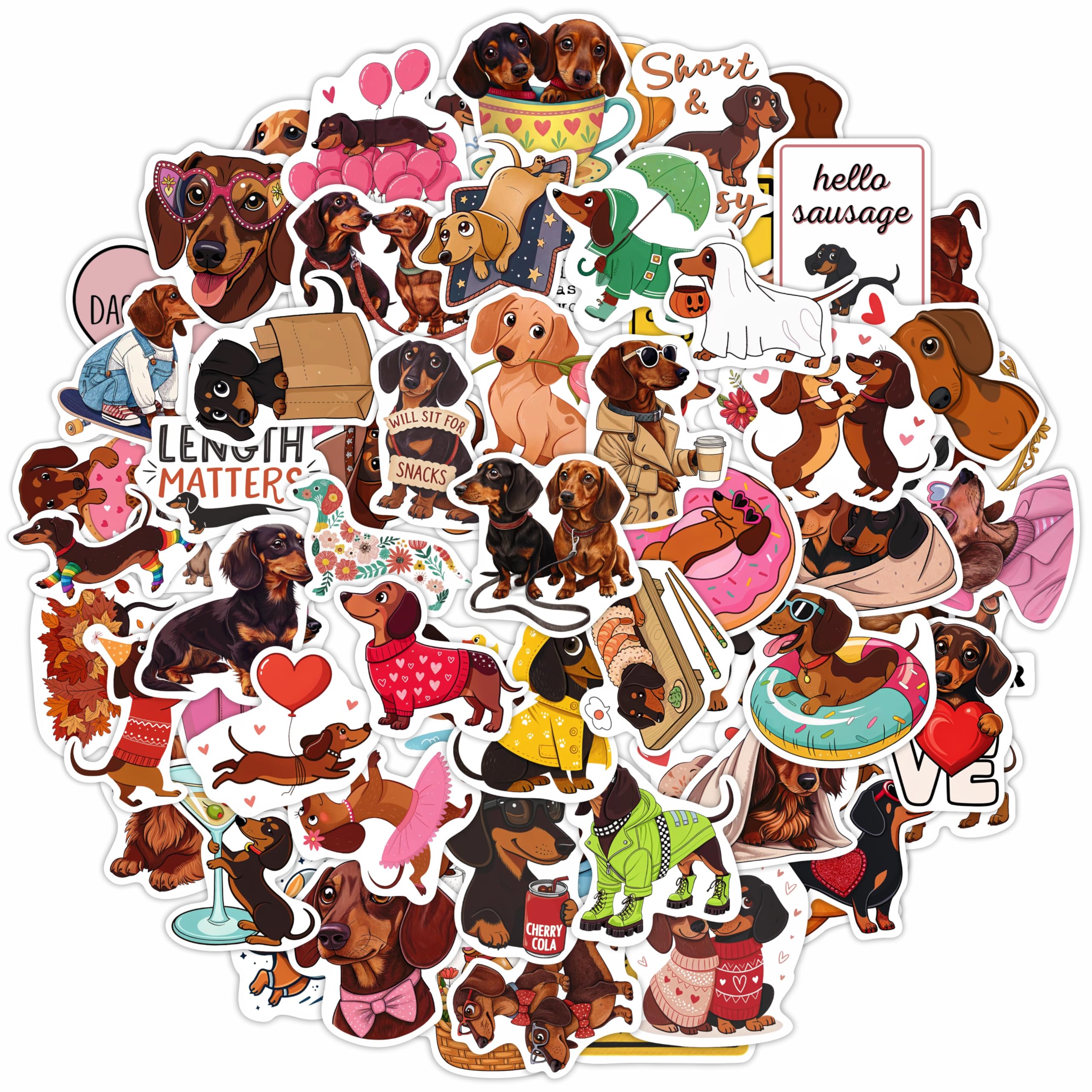 100Pcs Violin Stickers for Water Bottle and Laptop - Violin Party Supplies & Decorations, Waterproof Vinyl Decals, Music and Instrument Stickers, Gifts for Women & Men