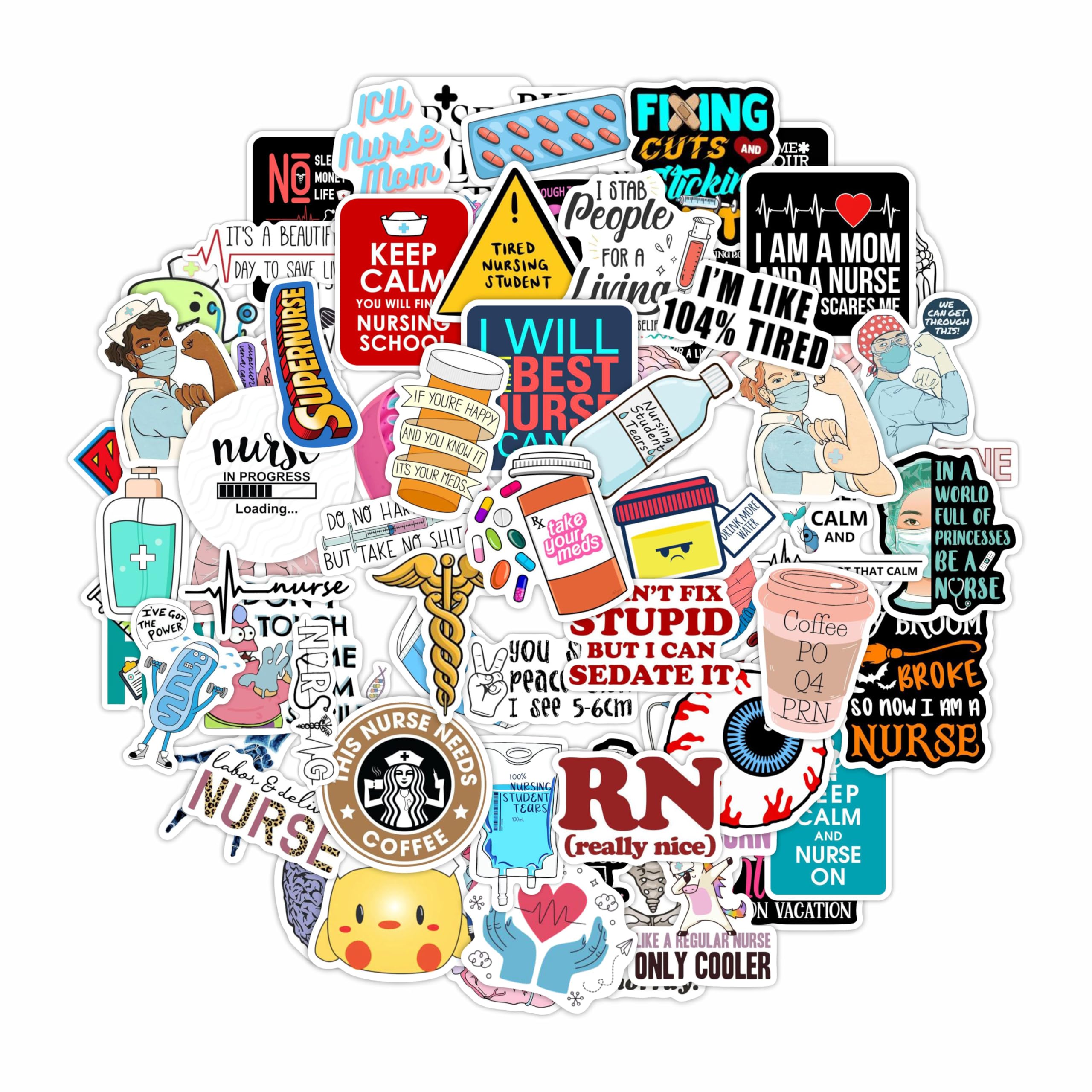 100Pcs Violin Stickers for Water Bottle and Laptop - Violin Party Supplies & Decorations, Waterproof Vinyl Decals, Music and Instrument Stickers, Gifts for Women & Men