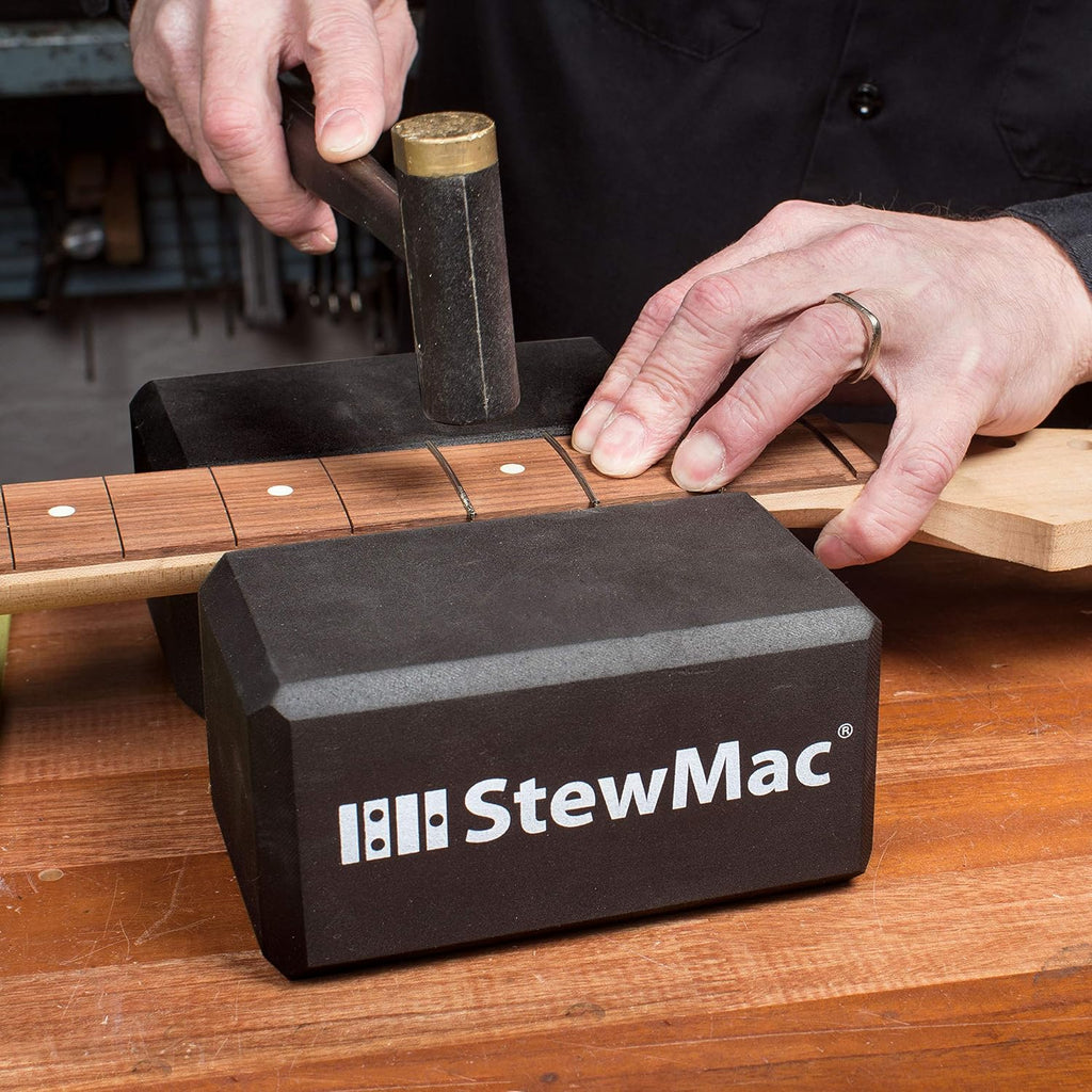 StewMac Hi‑Lo Featherweight Guitar Neck Rest – Dual Height Guitar & Bass Neck Support for Stable, Scratch‑Free Setups and Maintenance