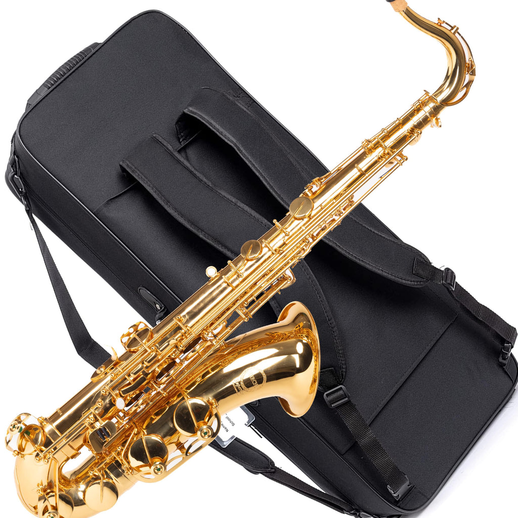 Saxophone Herche Superior Alto Saxophone X3 | Professional Instruments for All Levels | High F# Key | Educator Approved & Service Plan