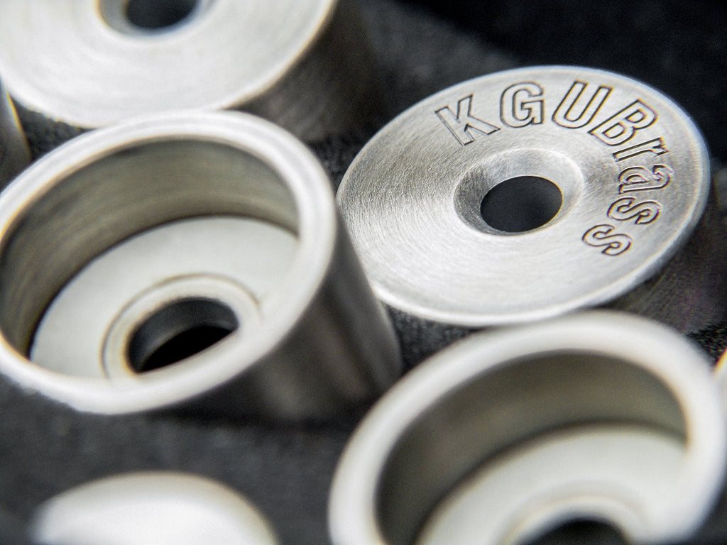 Trumpet Trim Kit for improving the sound. For all Bach Stradivarius Trumpet. Custom made KGUBrass (HEAVY, Antique Bronze Lacquer)