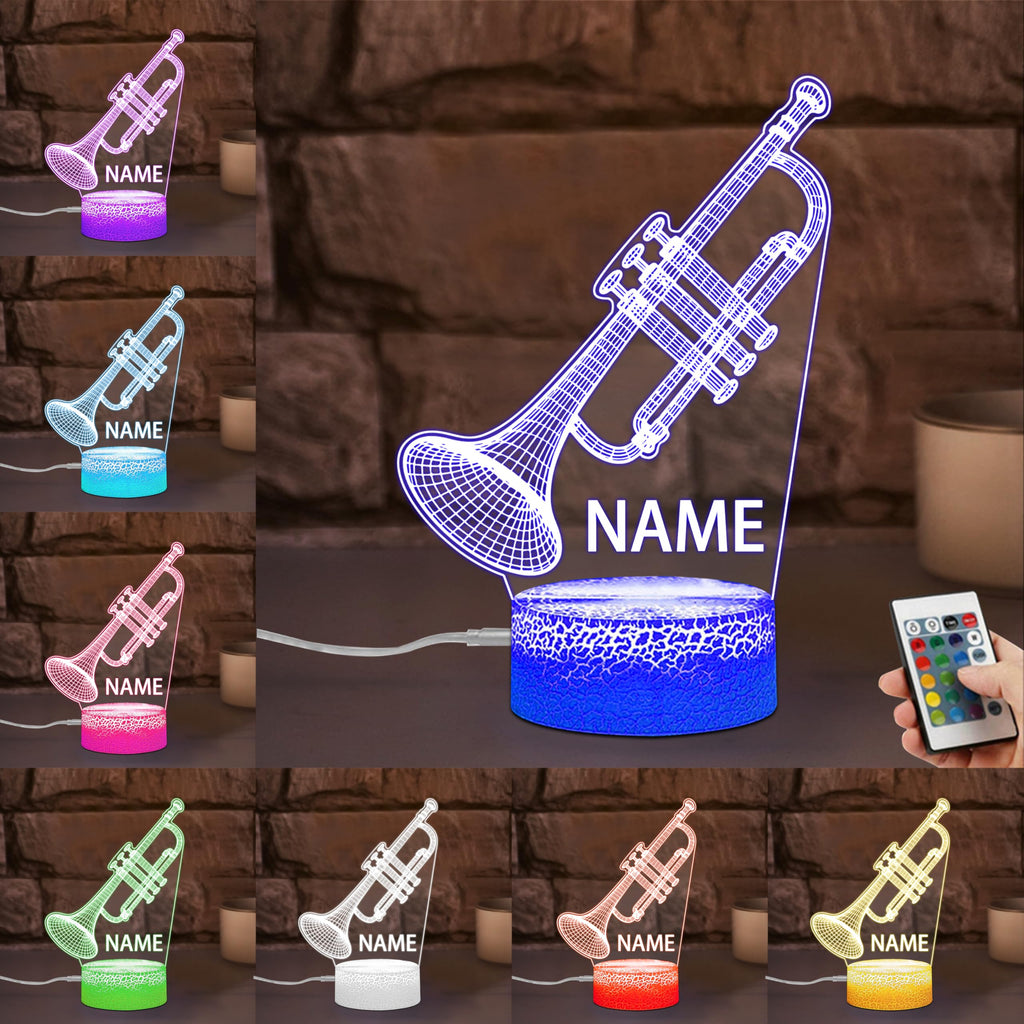 Personalized Name Violin Crystal Desktop Ornaments for Club Bedroom Office Custom Music Theme Stained Glass Acrylic Tabletop Plaque 2D Flat Electric Cello Figurine Sculpture for Violinist Cellist