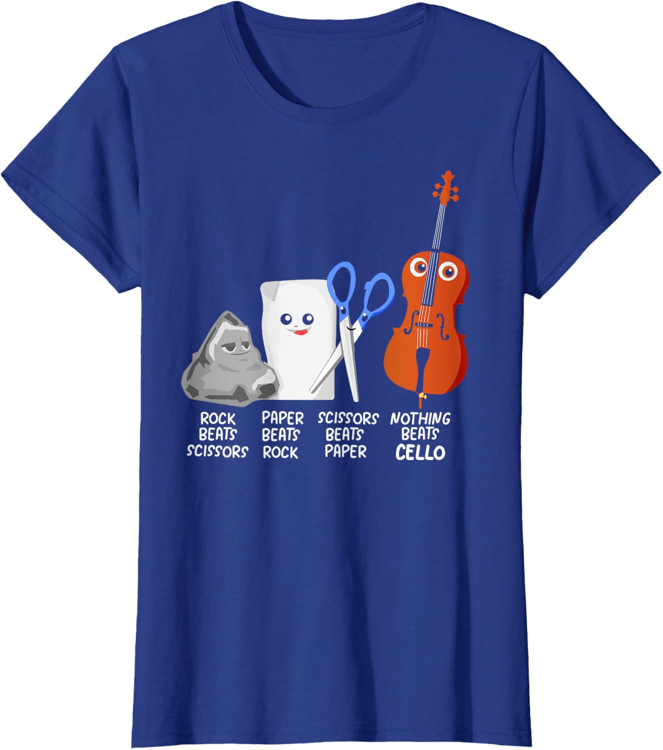 Nothing Beats Cello Quote Shirt Funny Cellist Gift Kids T-Shirt