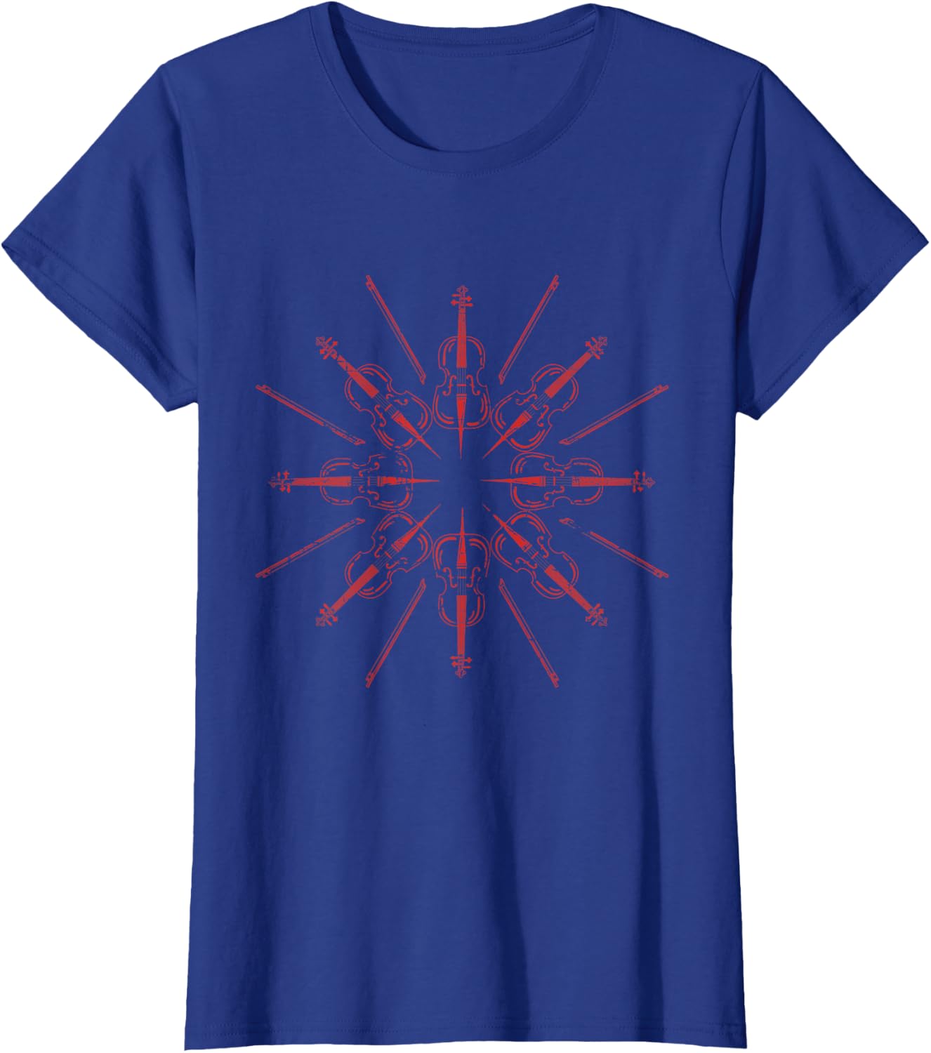 Cellists Music Gift Christmas Snowflake Cello T-Shirt