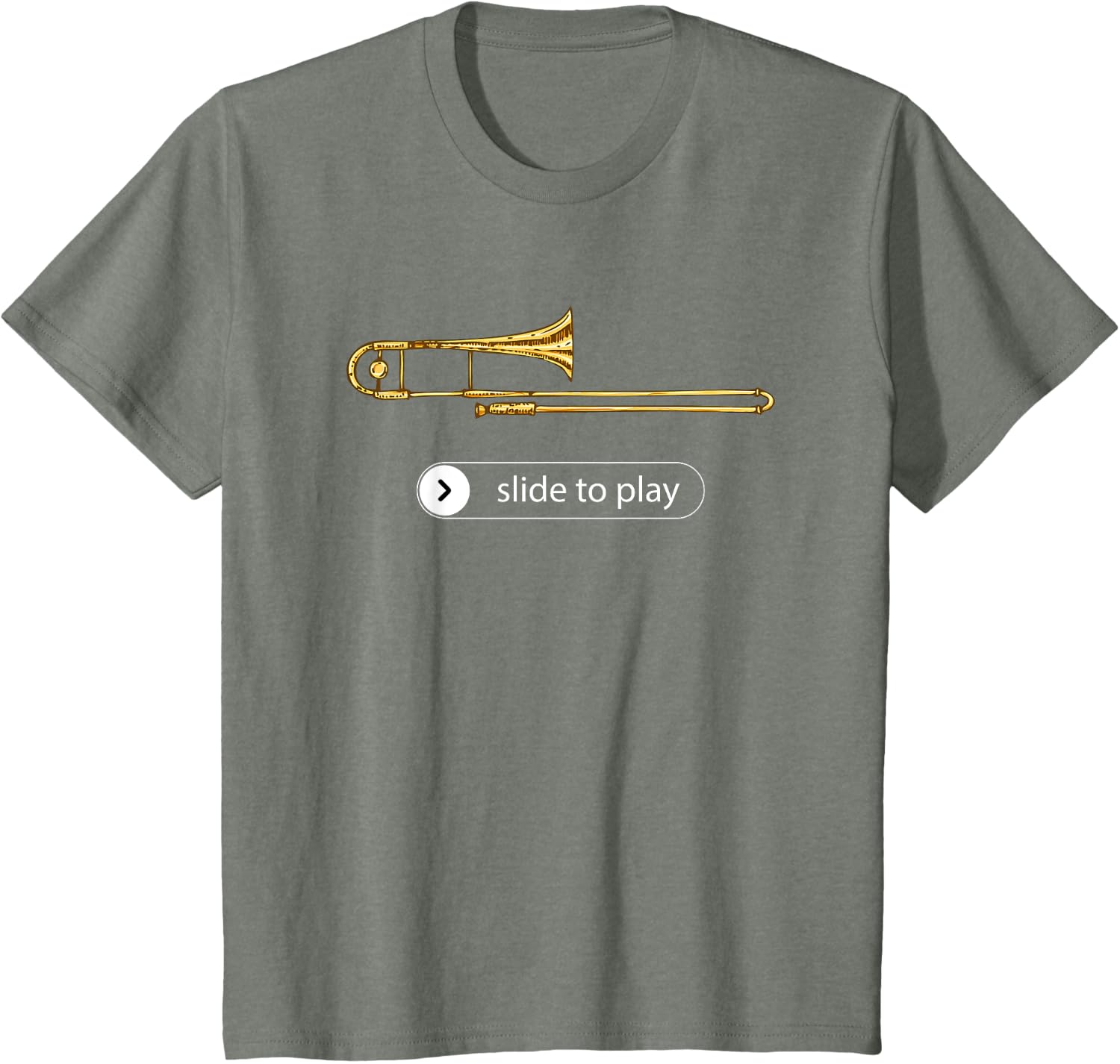 Slide to Play, Funny Trombone T-Shirt