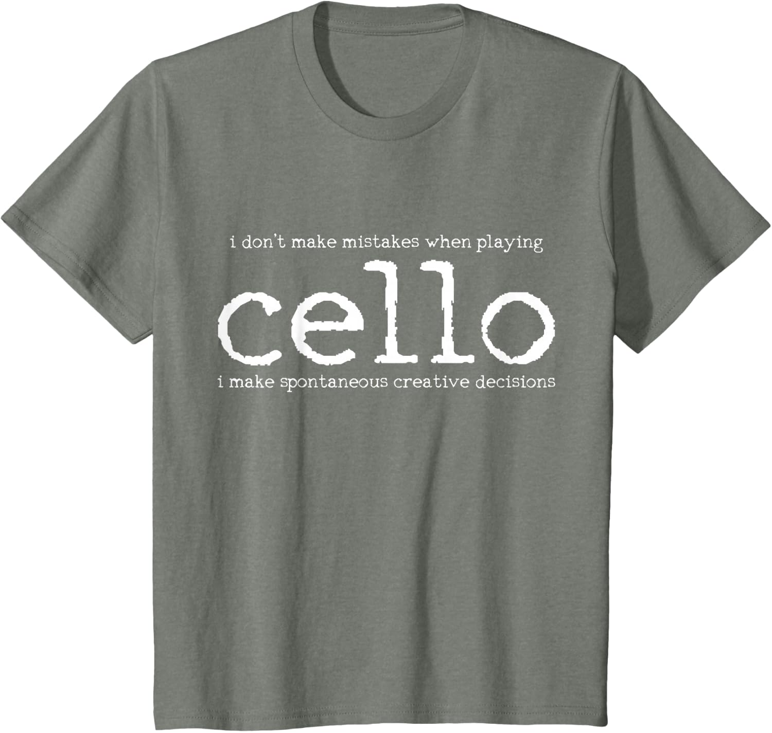 Cello Player Cellist Funny Gift T-Shirt Small