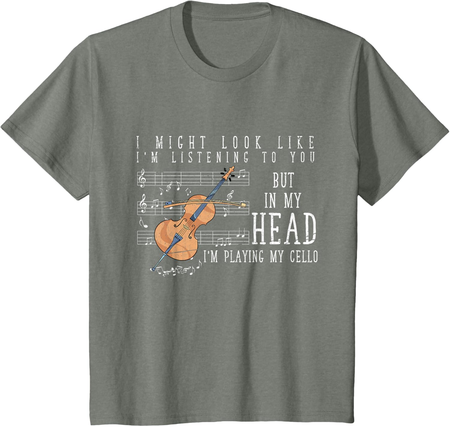 Funny Orchestra Musician Cellist Gift Cello T-Shirt