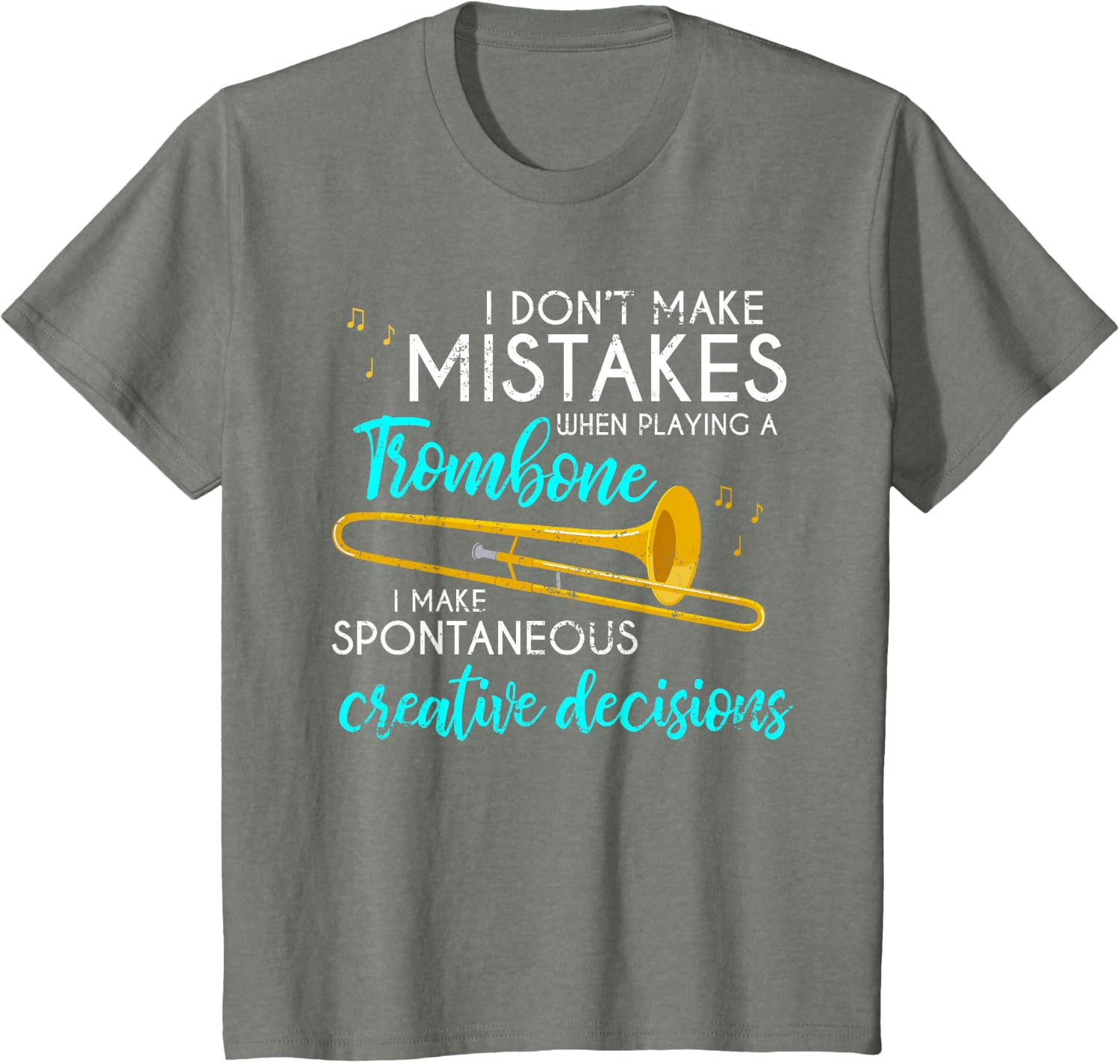 Orchestra Musician Gift Funny Trombone T-Shirt