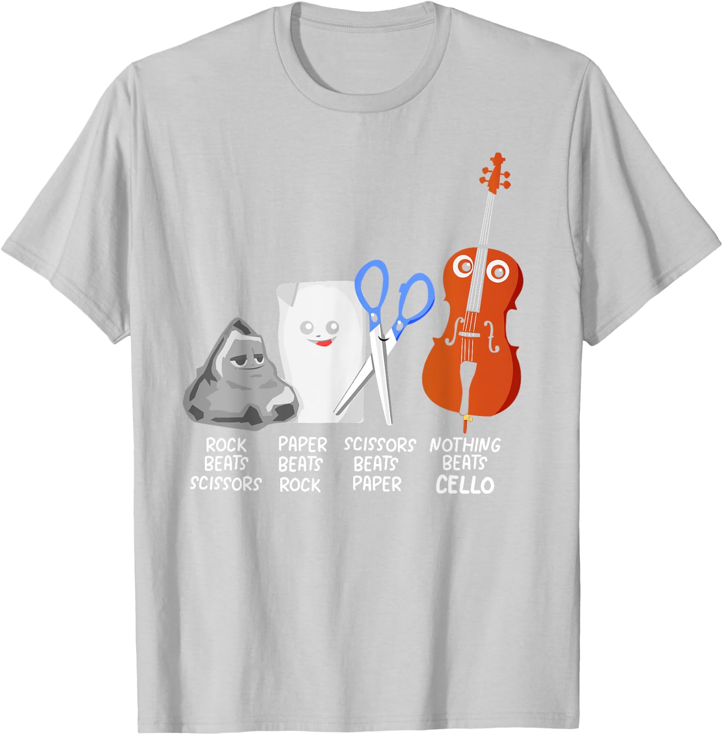 Nothing Beats Cello Quote Shirt Funny Cellist Gift Kids T-Shirt