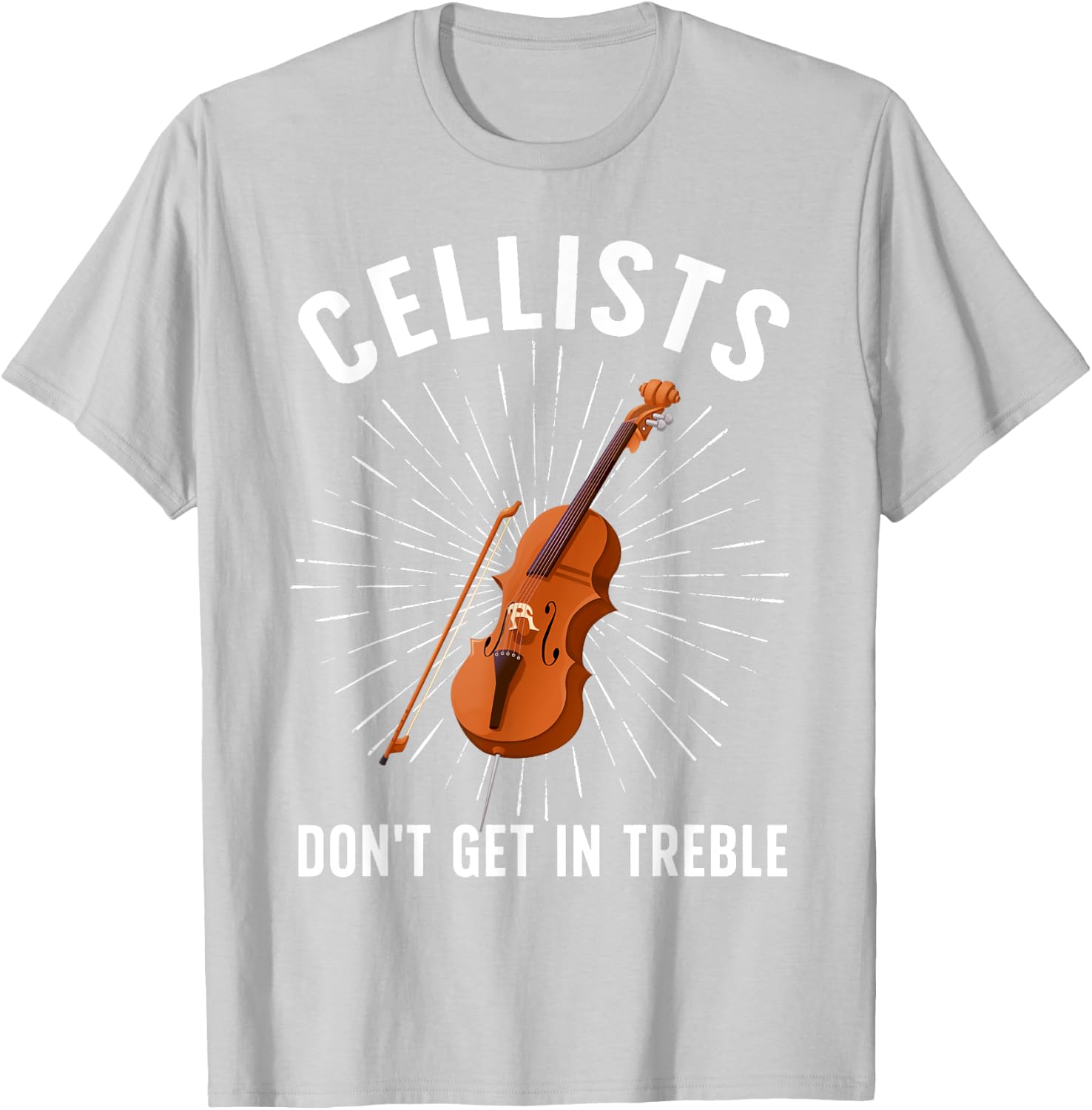 Best Cello Player Art for Men Women Kids Cello Lover Cellist T-Shirt