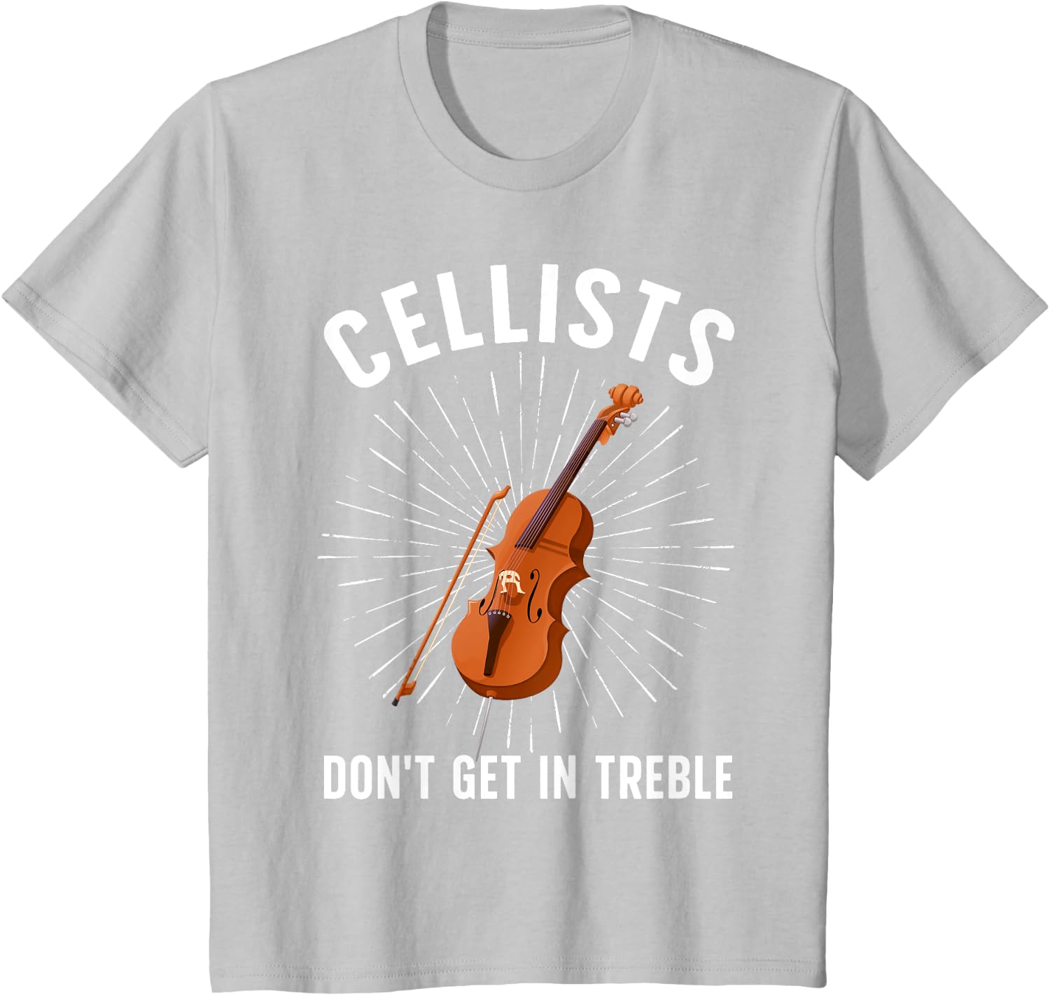 Best Cello Player Art for Men Women Kids Cello Lover Cellist T-Shirt