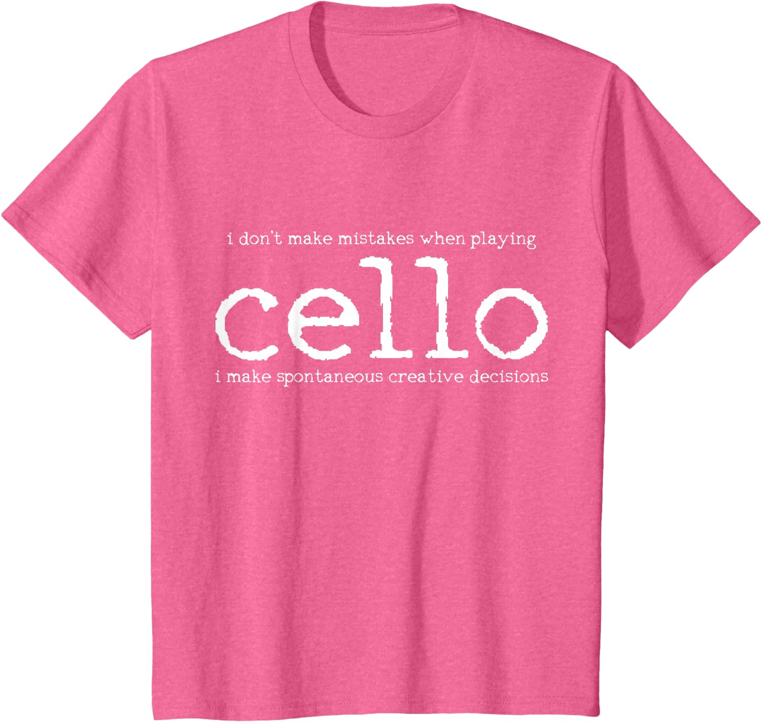 Cello Player Cellist Funny Gift T-Shirt Small