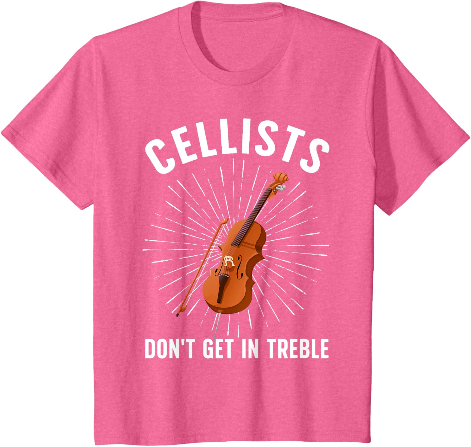 Best Cello Player Art for Men Women Kids Cello Lover Cellist T-Shirt