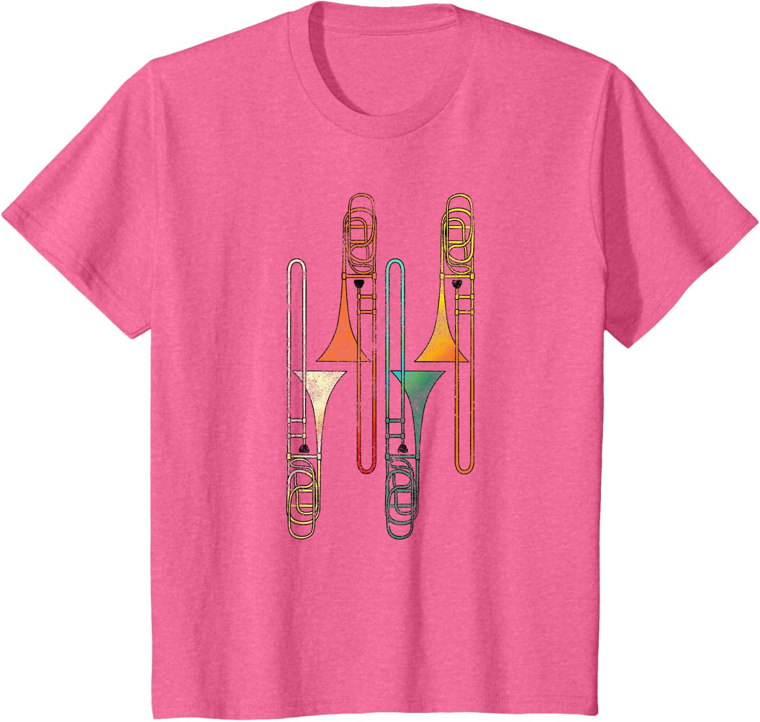 Retro Trombone - Jazz T-Shirt
