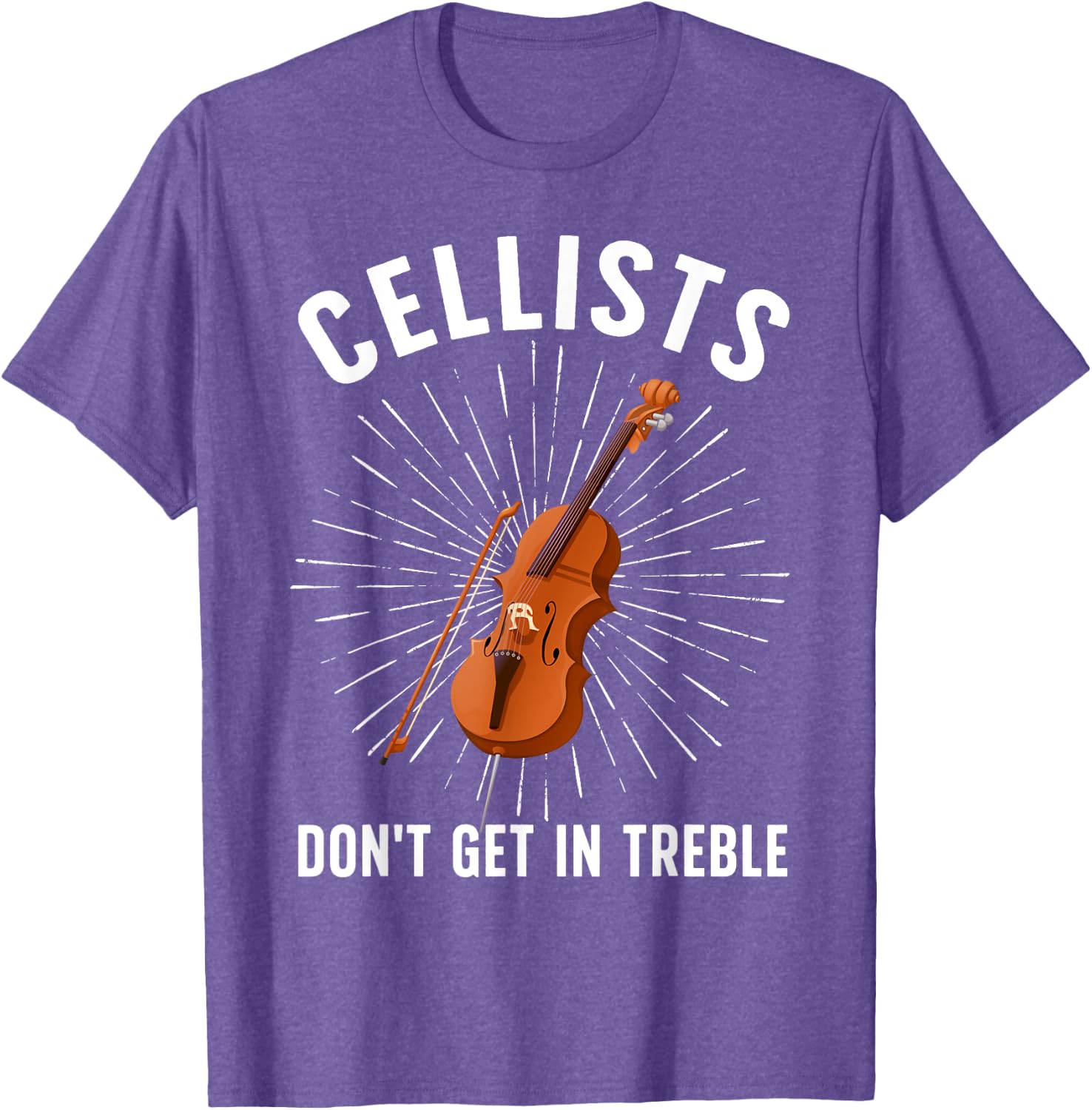 Best Cello Player Art for Men Women Kids Cello Lover Cellist T-Shirt