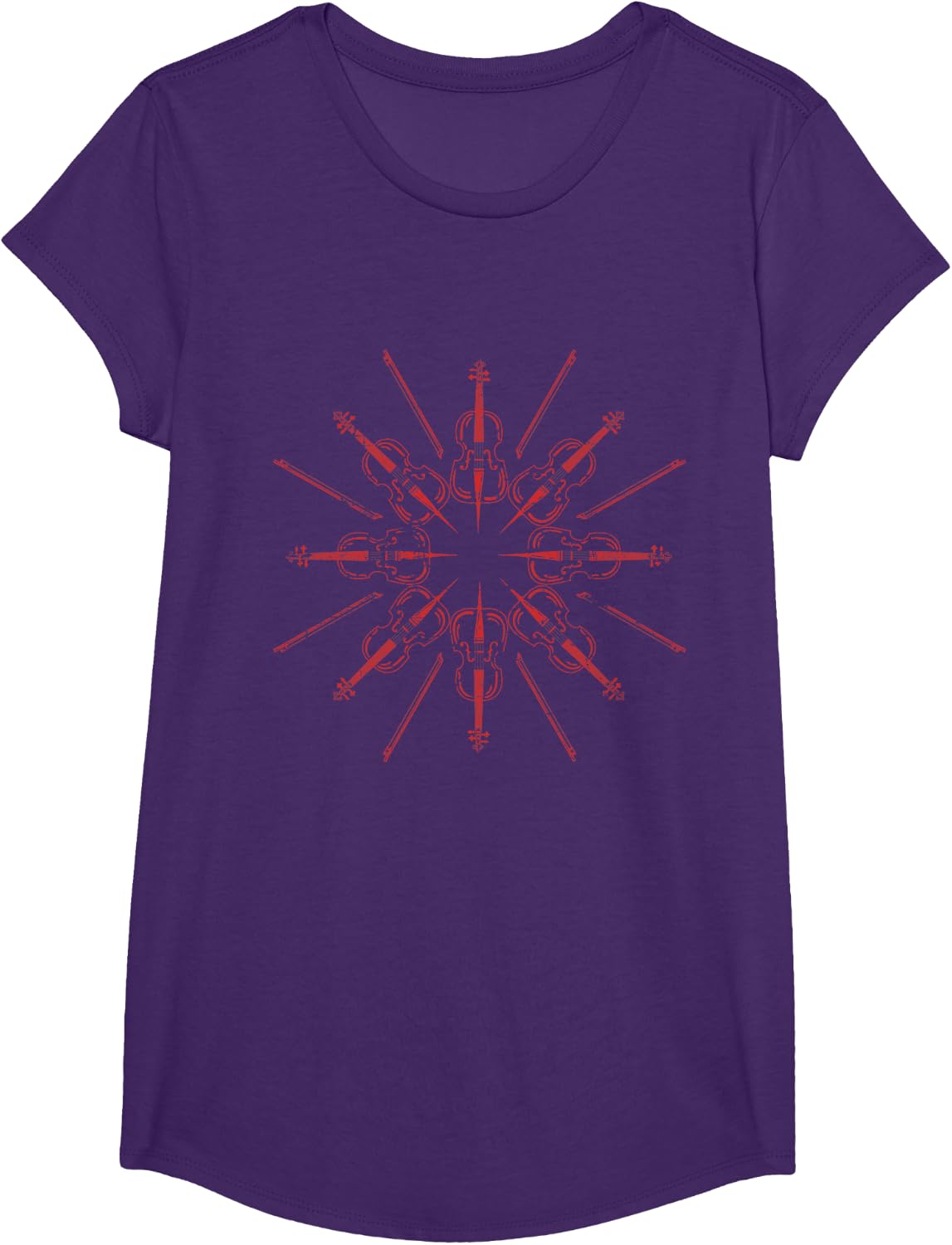 Cellists Music Gift Christmas Snowflake Cello T-Shirt