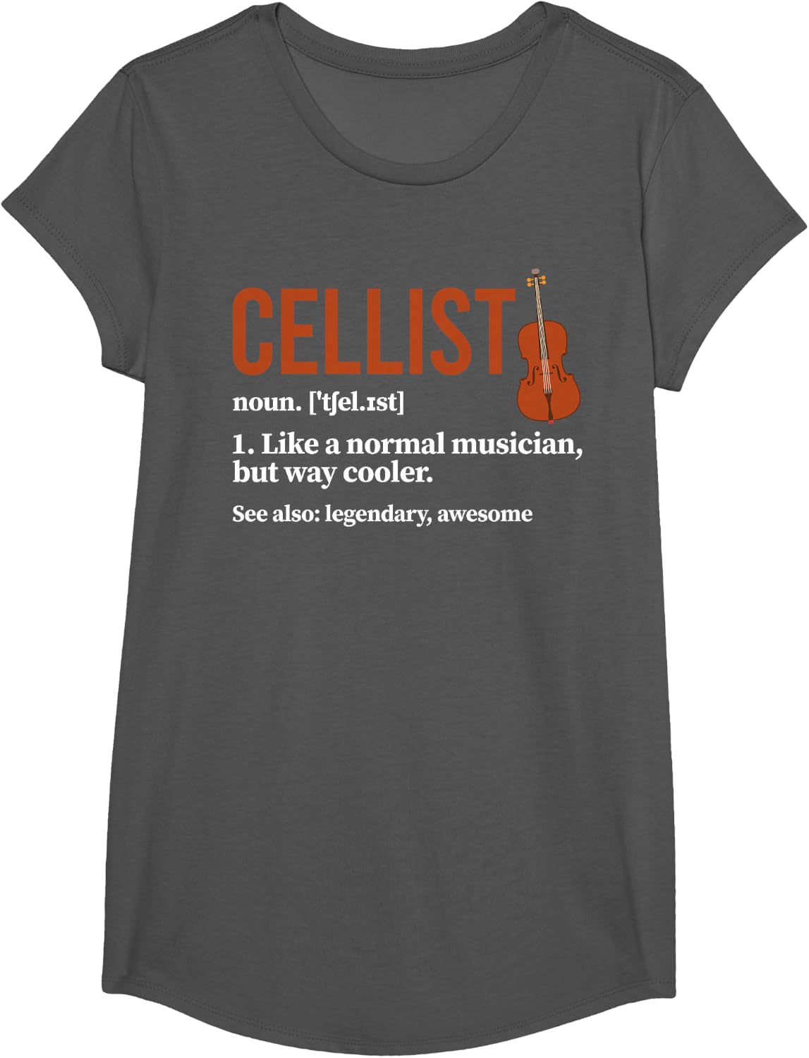 Cellist Definition Cello Player Cello Lover T-Shirt