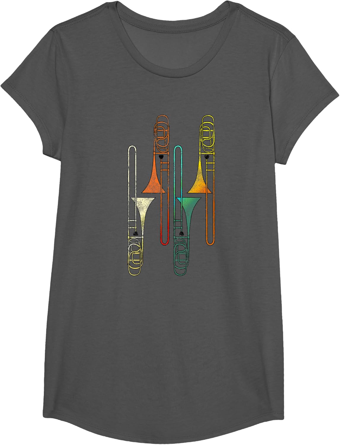 Retro Trombone - Jazz T-Shirt