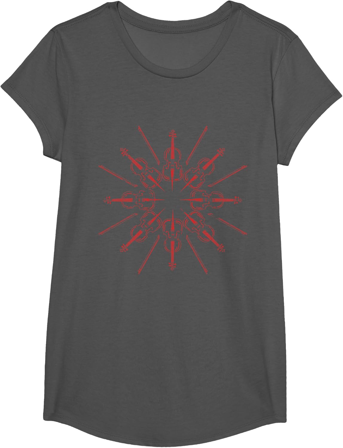 Cellists Music Gift Christmas Snowflake Cello T-Shirt