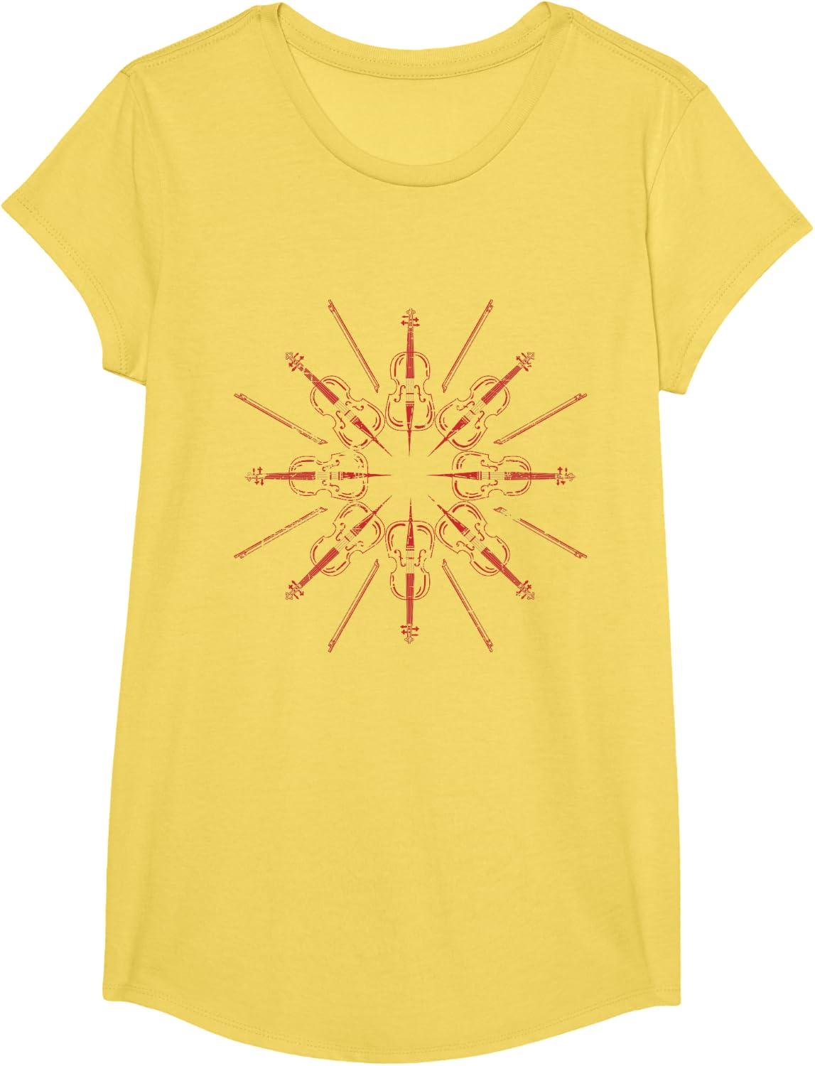 Cellists Music Gift Christmas Snowflake Cello T-Shirt