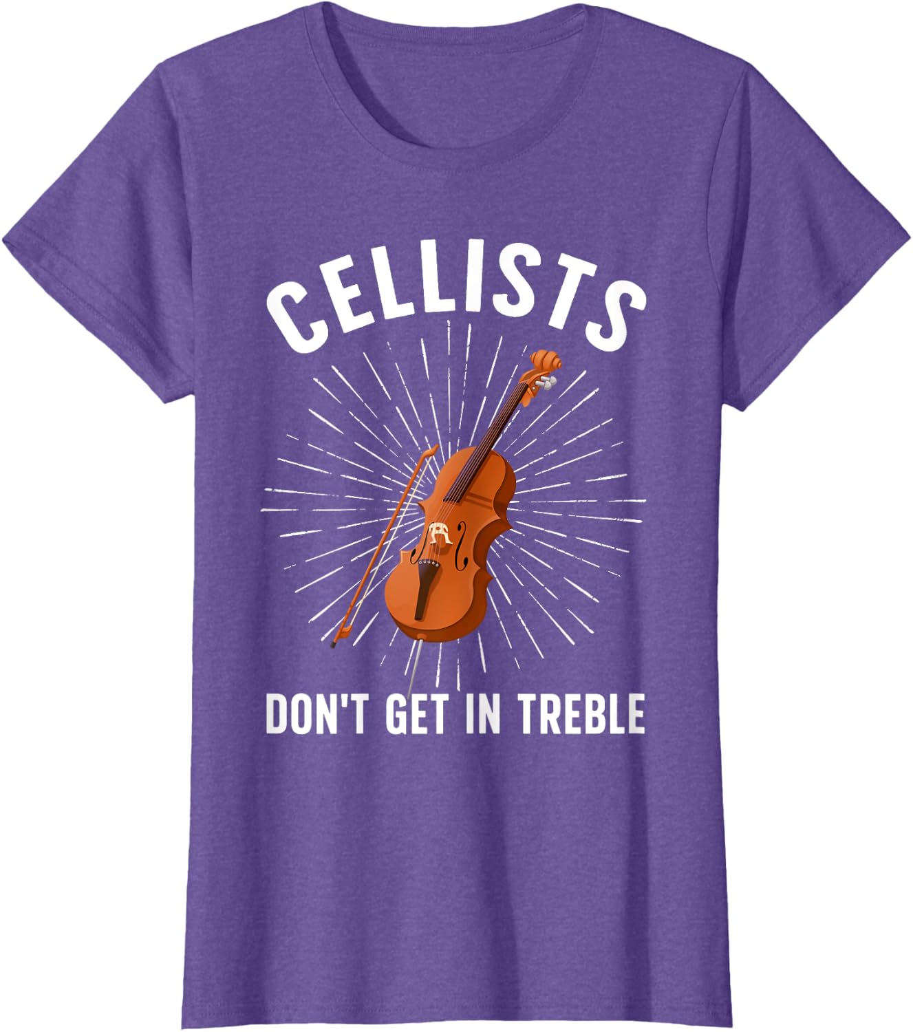 Best Cello Player Art for Men Women Kids Cello Lover Cellist T-Shirt