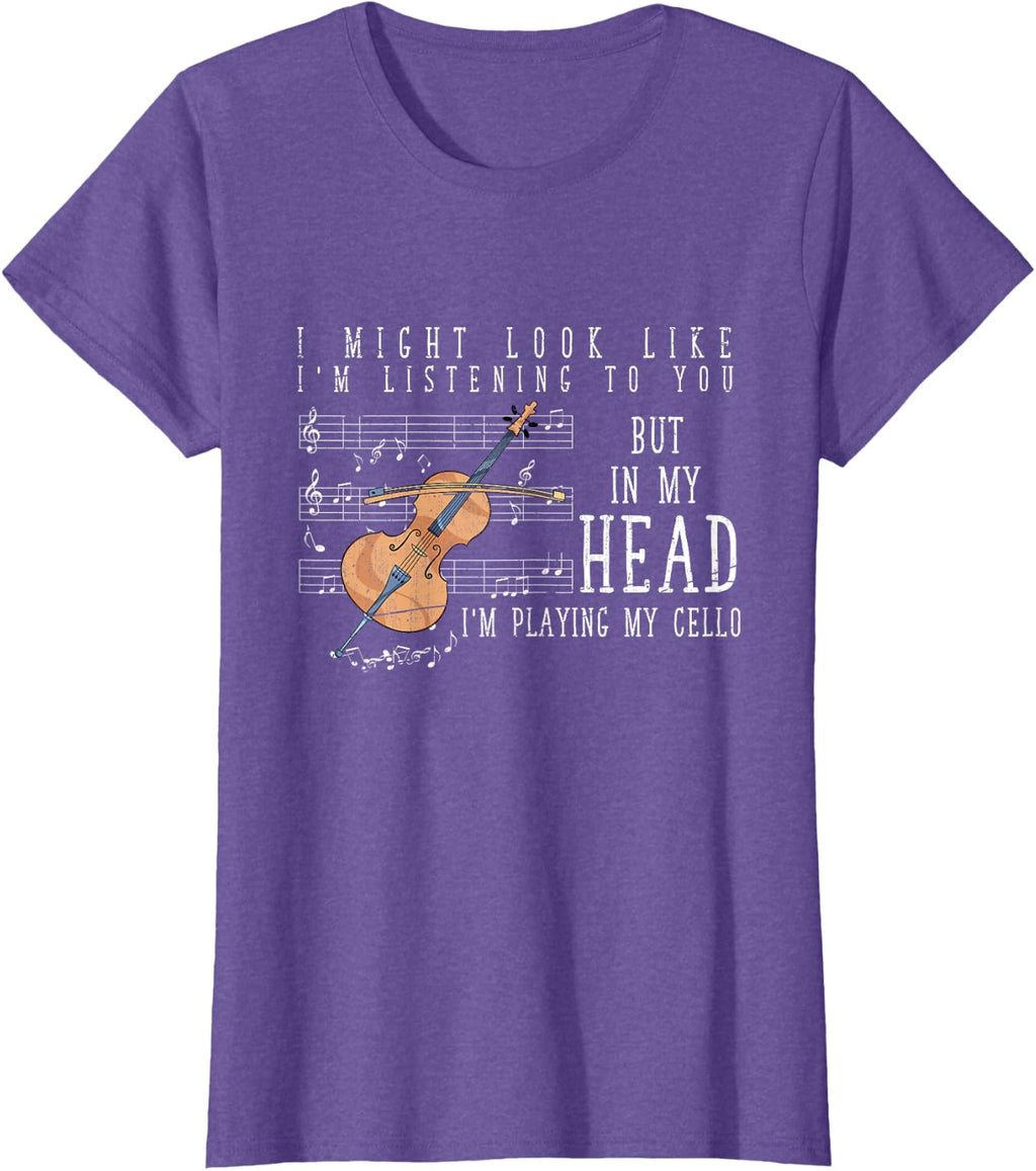 Funny Orchestra Musician Cellist Gift Cello T-Shirt