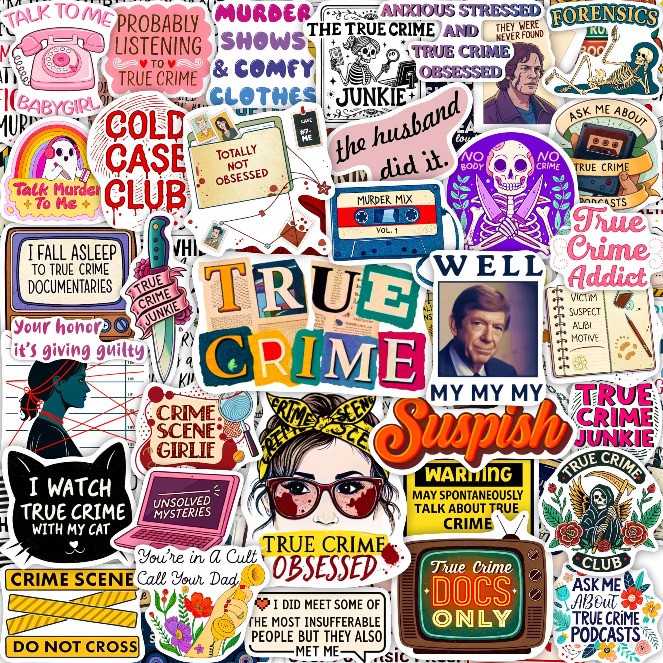 100Pcs Violin Stickers for Water Bottle and Laptop - Violin Party Supplies & Decorations, Waterproof Vinyl Decals, Music and Instrument Stickers, Gifts for Women & Men