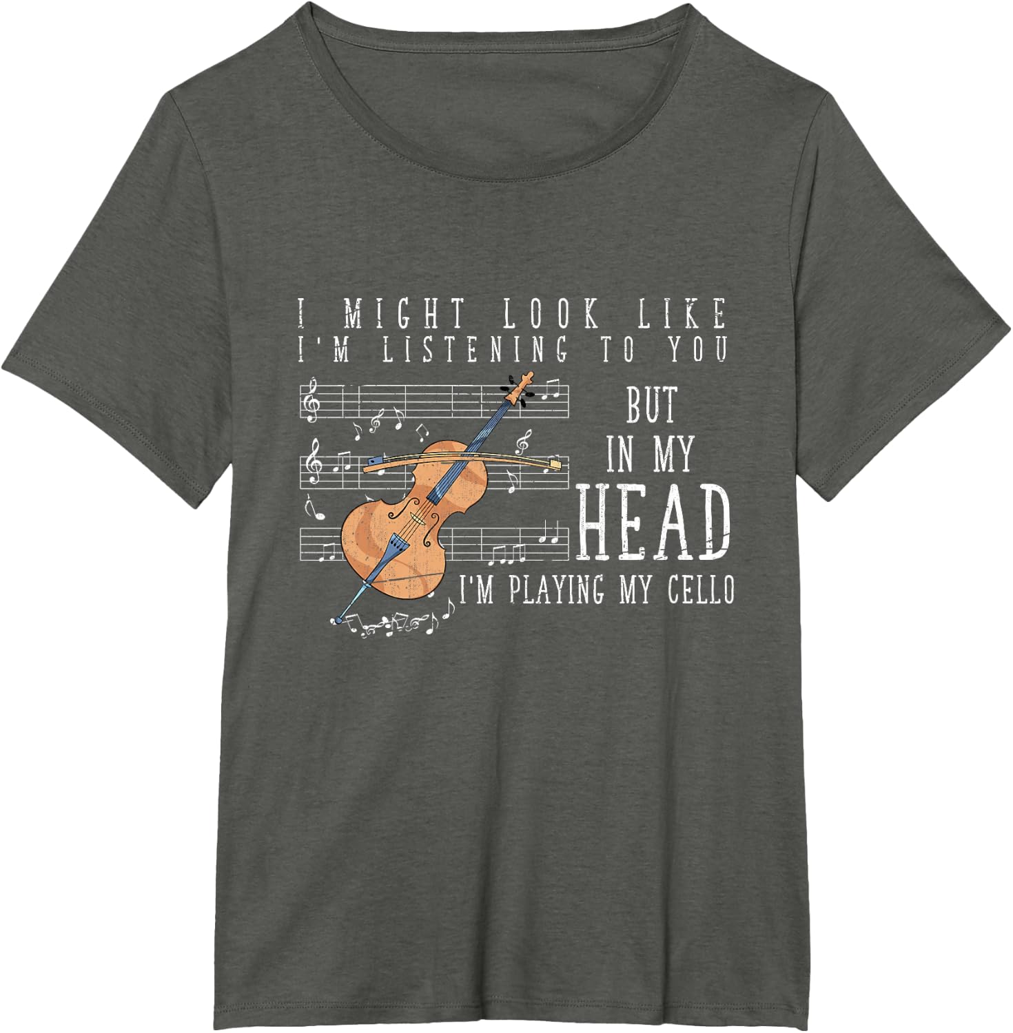 Funny Orchestra Musician Cellist Gift Cello T-Shirt