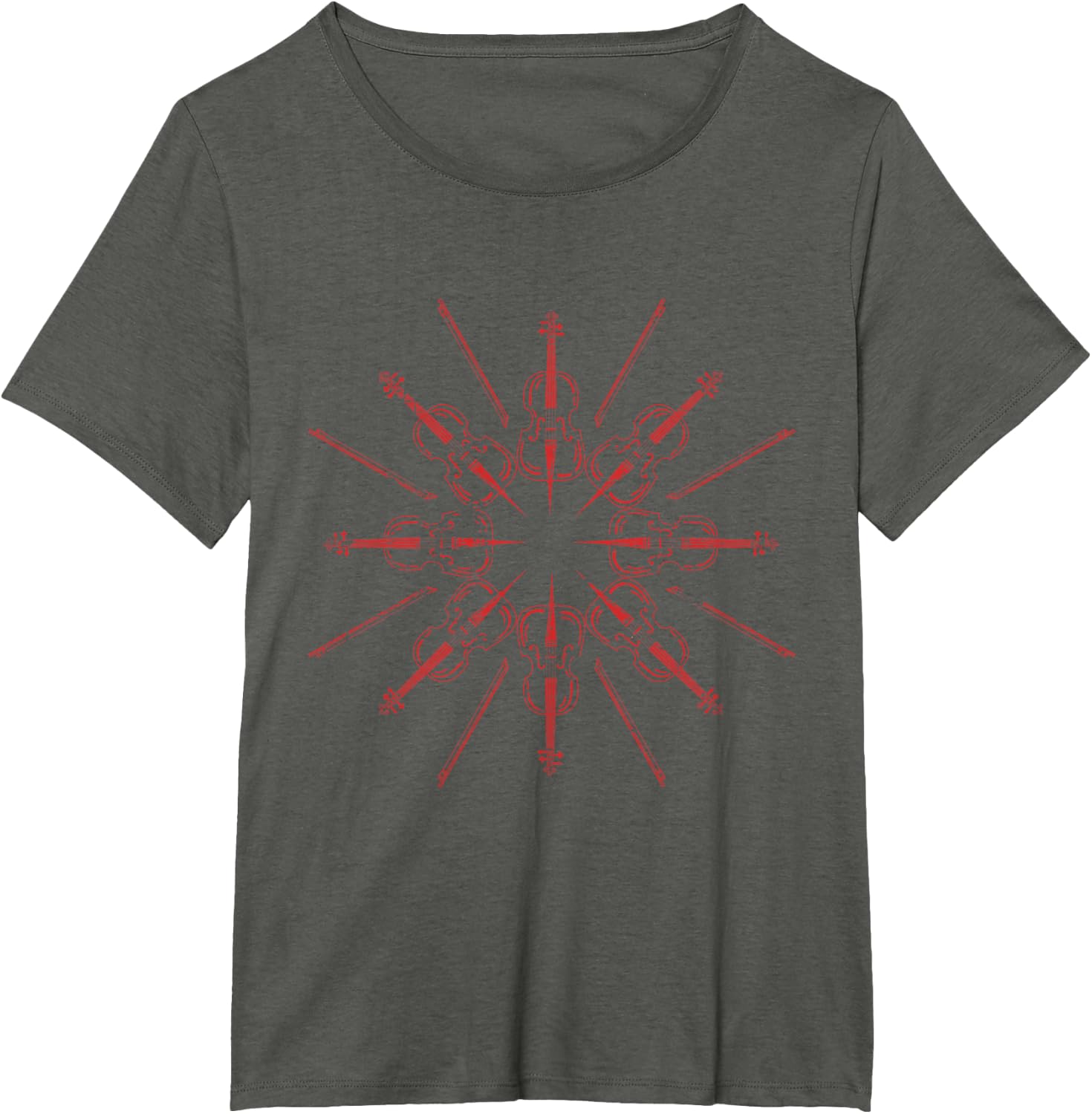 Cellists Music Gift Christmas Snowflake Cello T-Shirt