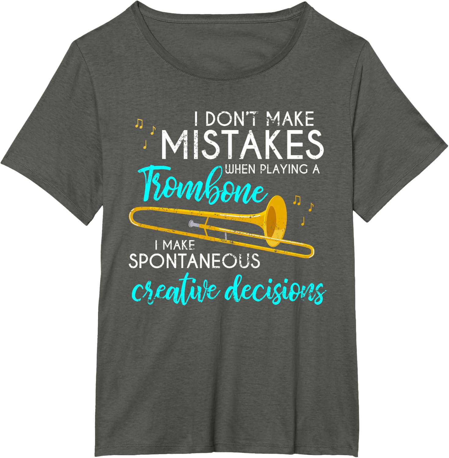 Orchestra Musician Gift Funny Trombone T-Shirt