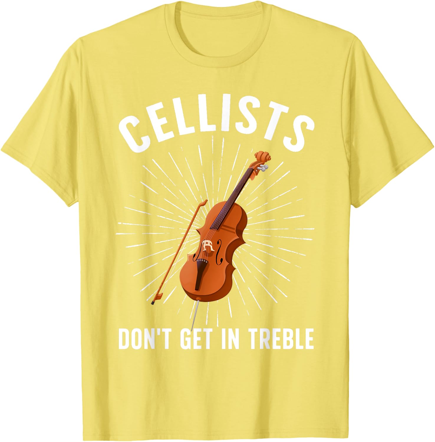 Best Cello Player Art for Men Women Kids Cello Lover Cellist T-Shirt