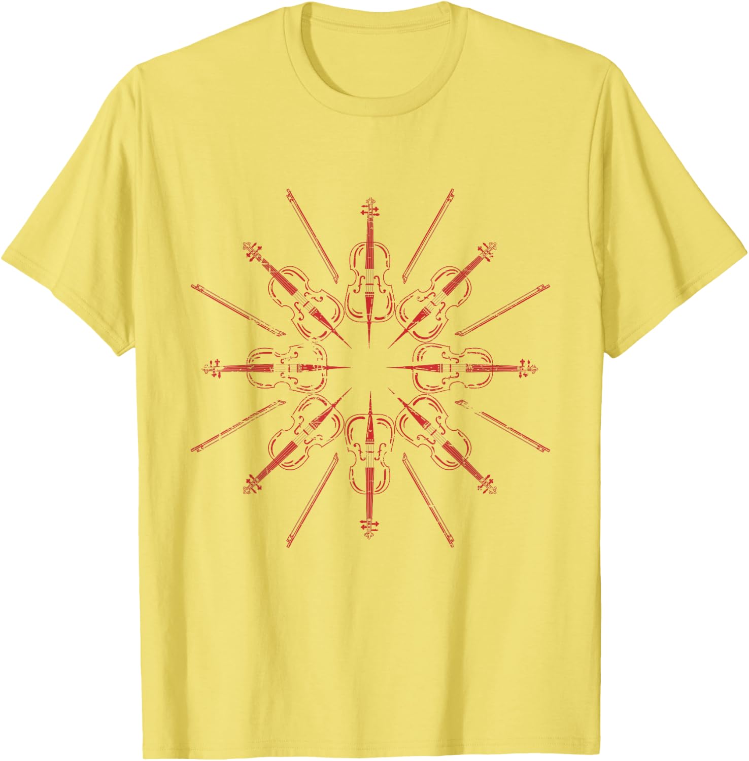 Cellists Music Gift Christmas Snowflake Cello T-Shirt