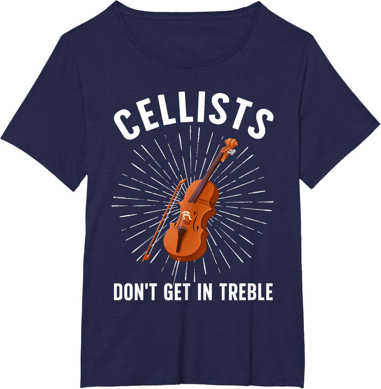 Best Cello Player Art for Men Women Kids Cello Lover Cellist T-Shirt