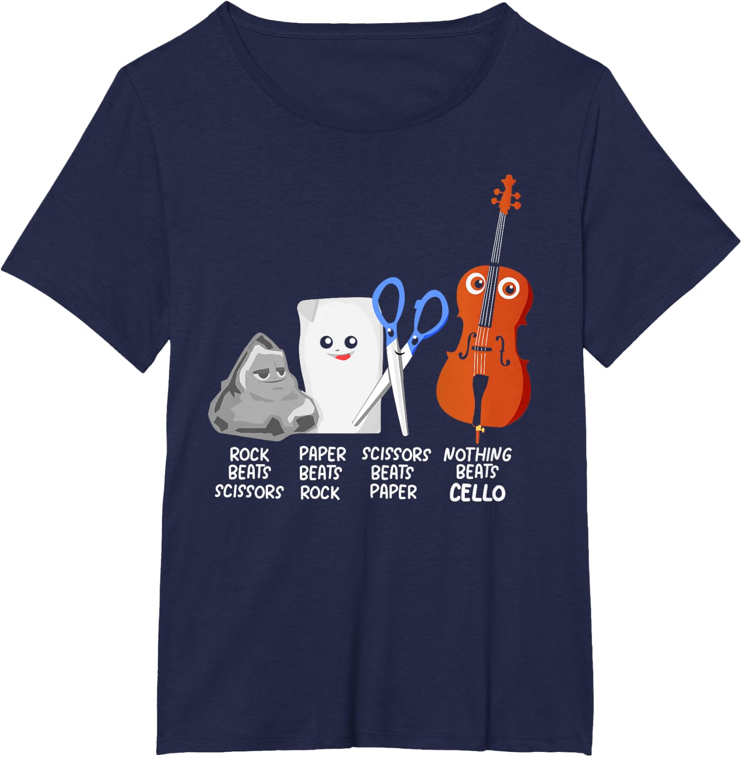 Nothing Beats Cello Quote Shirt Funny Cellist Gift Kids T-Shirt