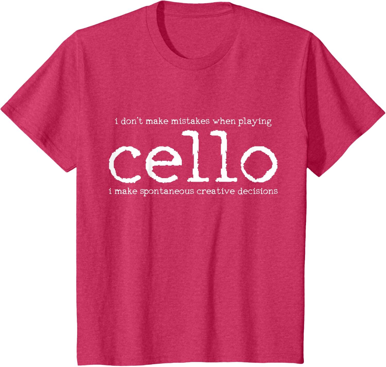 Cello Player Cellist Funny Gift T-Shirt Small
