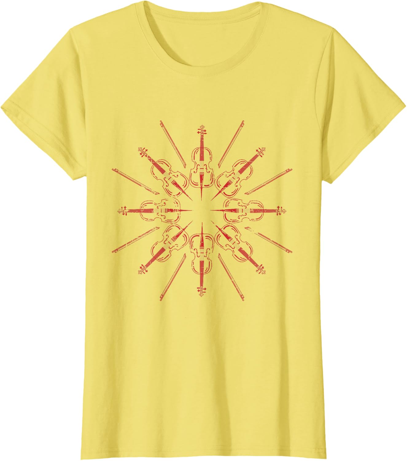 Cellists Music Gift Christmas Snowflake Cello T-Shirt