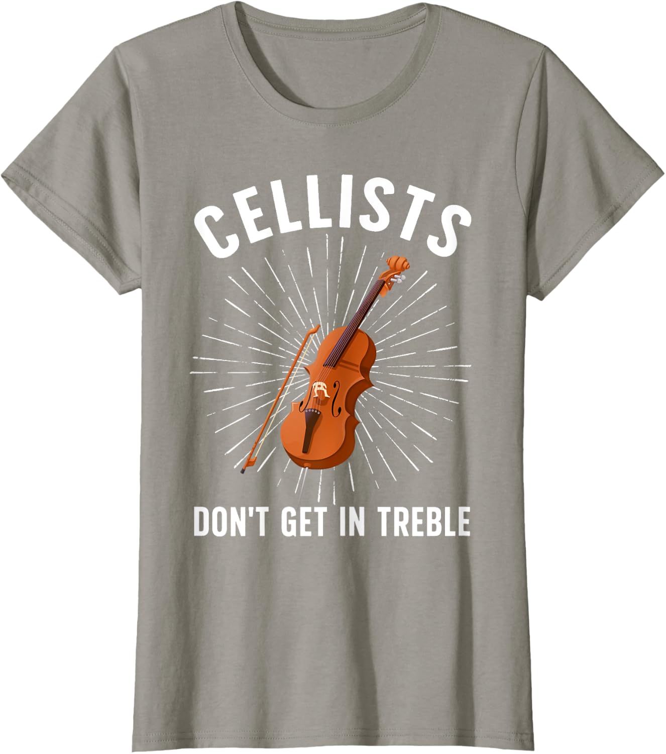 Best Cello Player Art for Men Women Kids Cello Lover Cellist T-Shirt