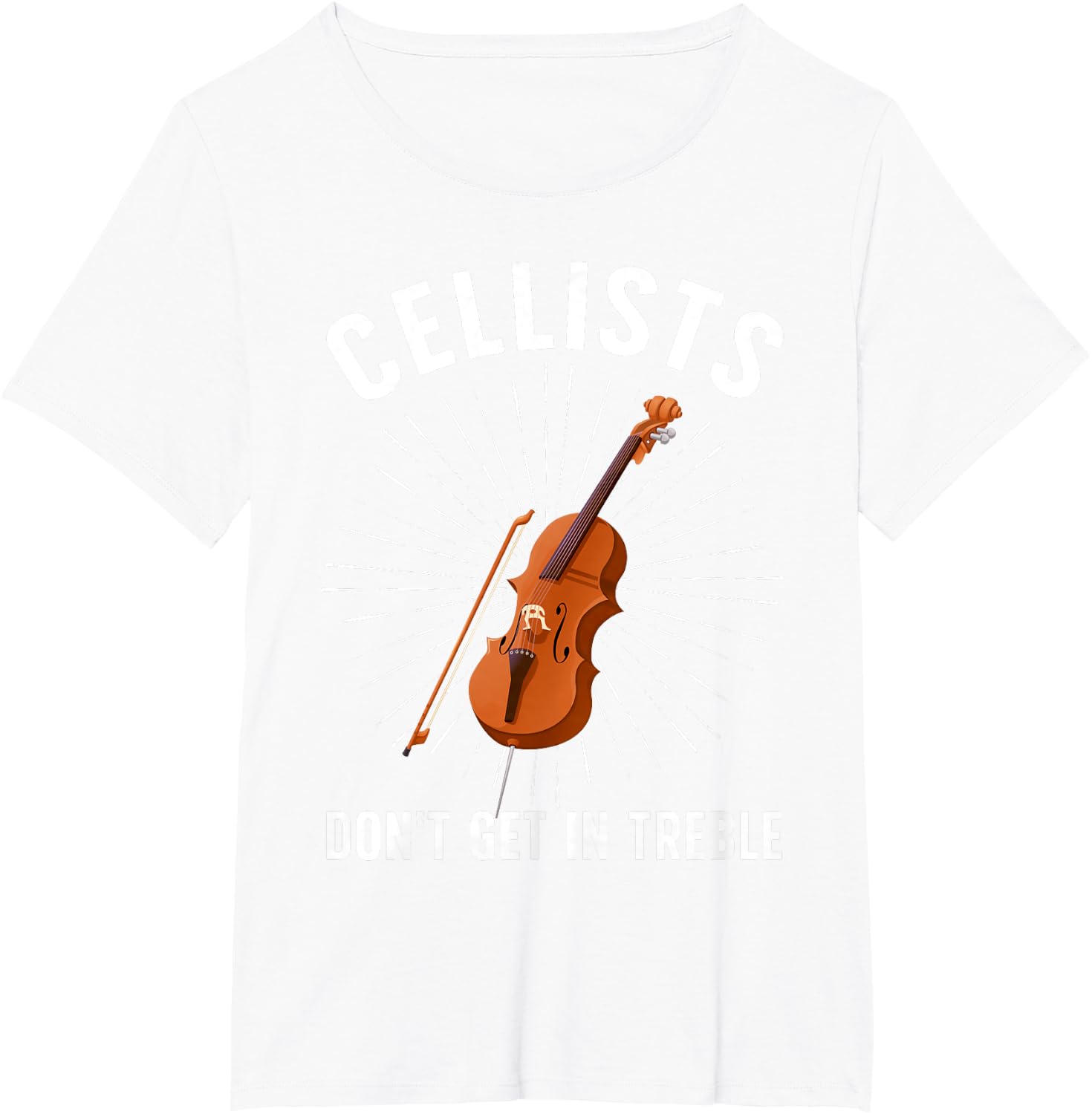 Best Cello Player Art for Men Women Kids Cello Lover Cellist T-Shirt
